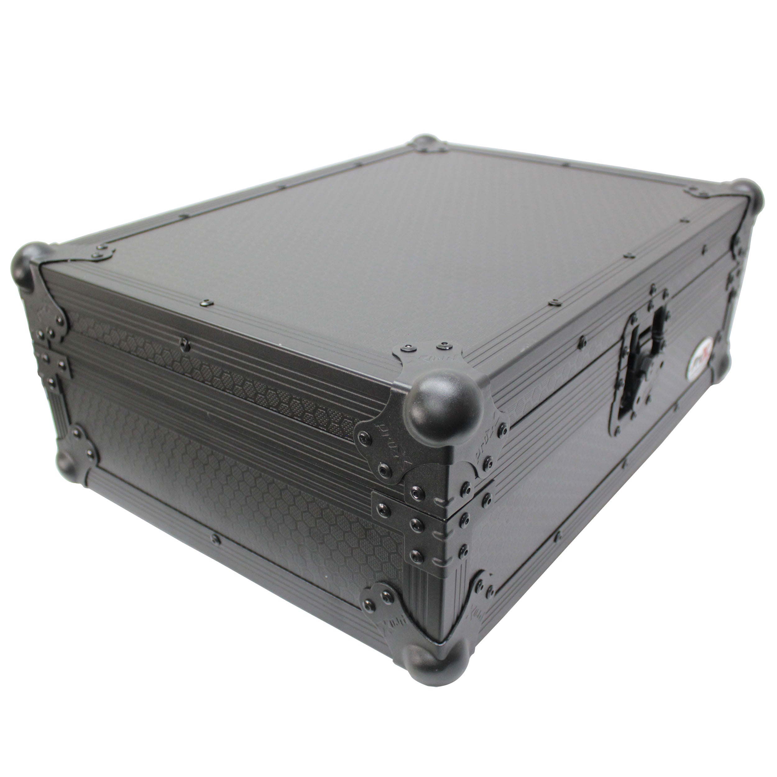 ProX Flight Case for Rane 12 Motorized DJ Control System | Black on Black