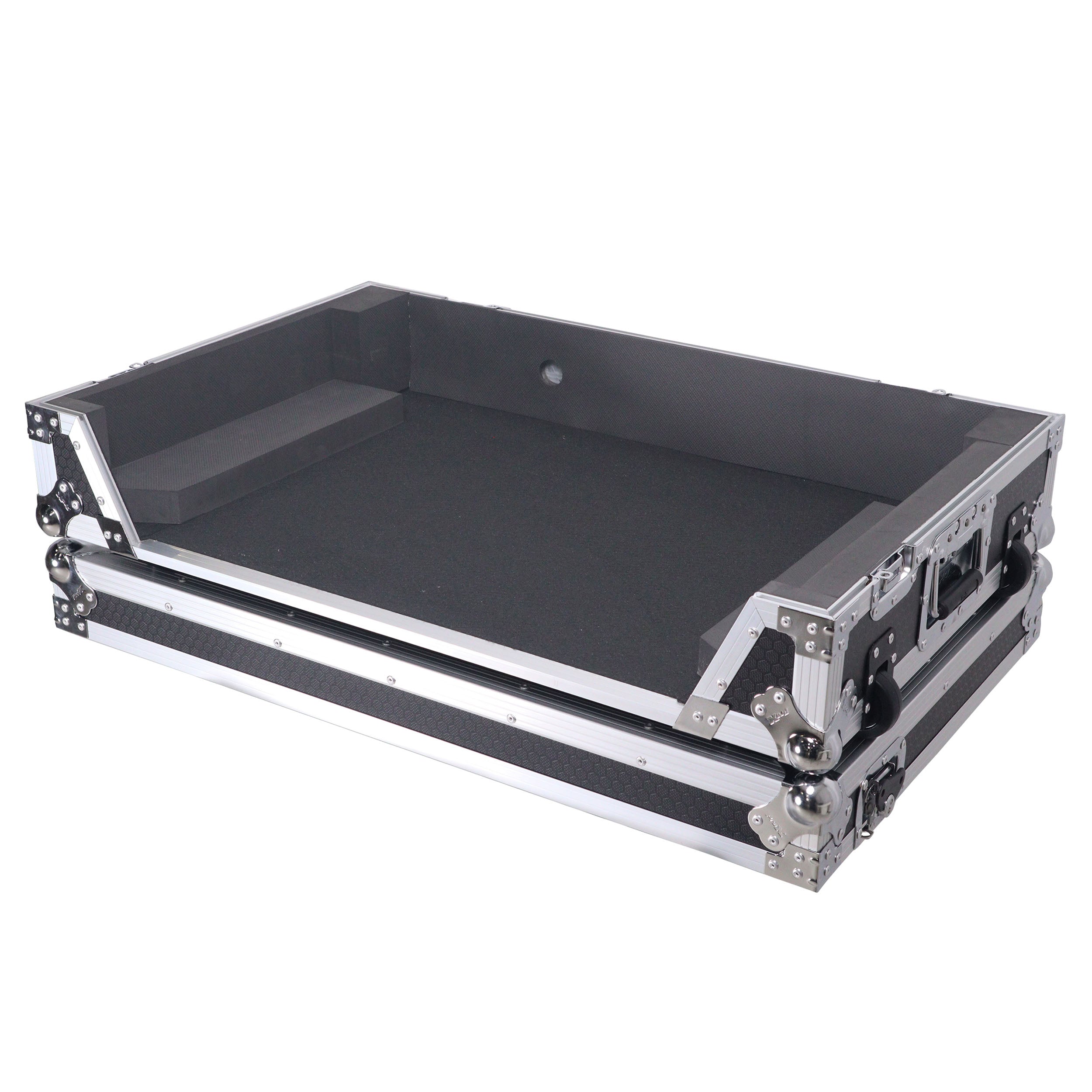 ProX ATA Flight Style Road Case For RANE Four or RANE Performer DJ Controller with 1U Rack Space and Wheels