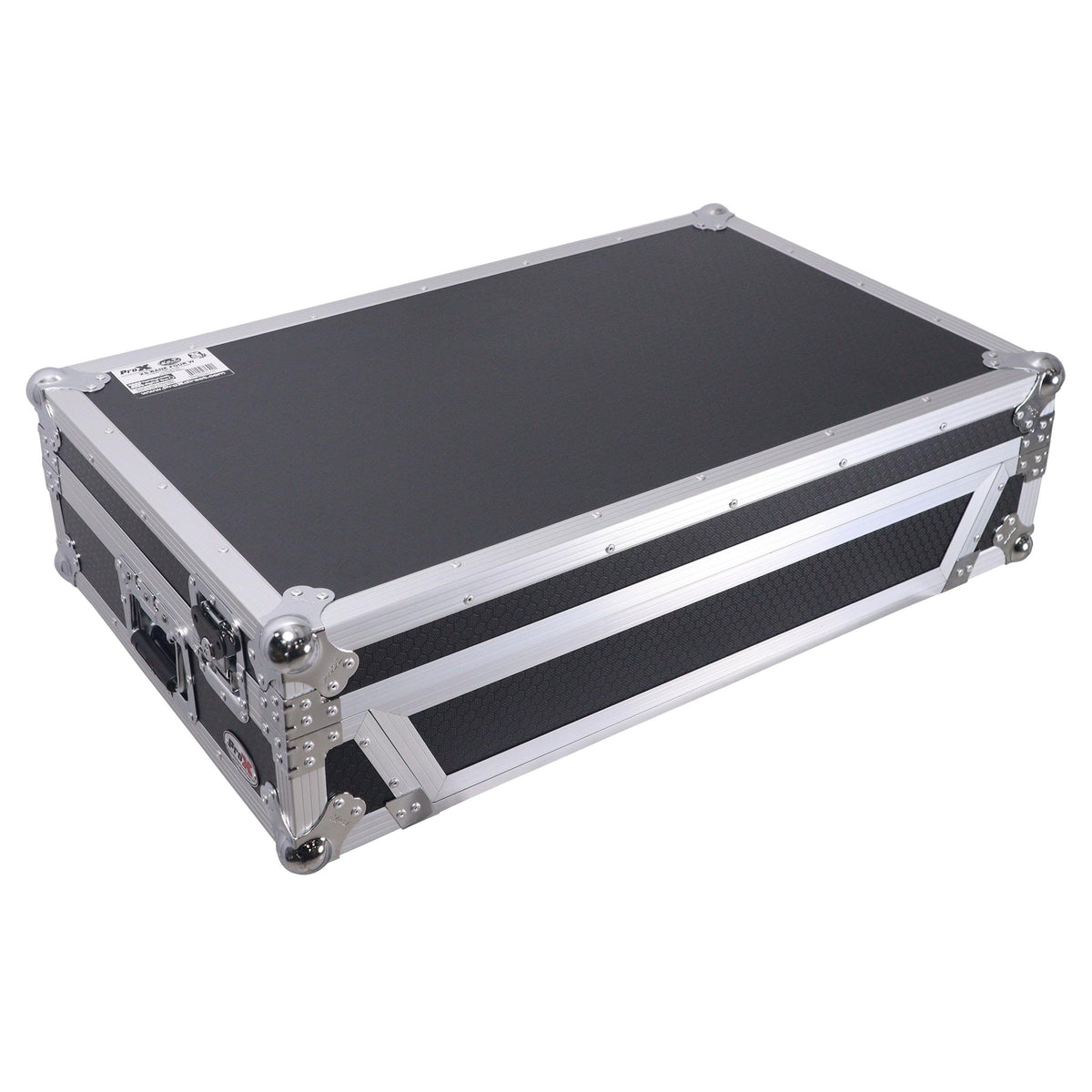 ProX ATA Flight Style Road Case For RANE Four or RANE Performer DJ Controller with 1U Rack Space and Wheels.