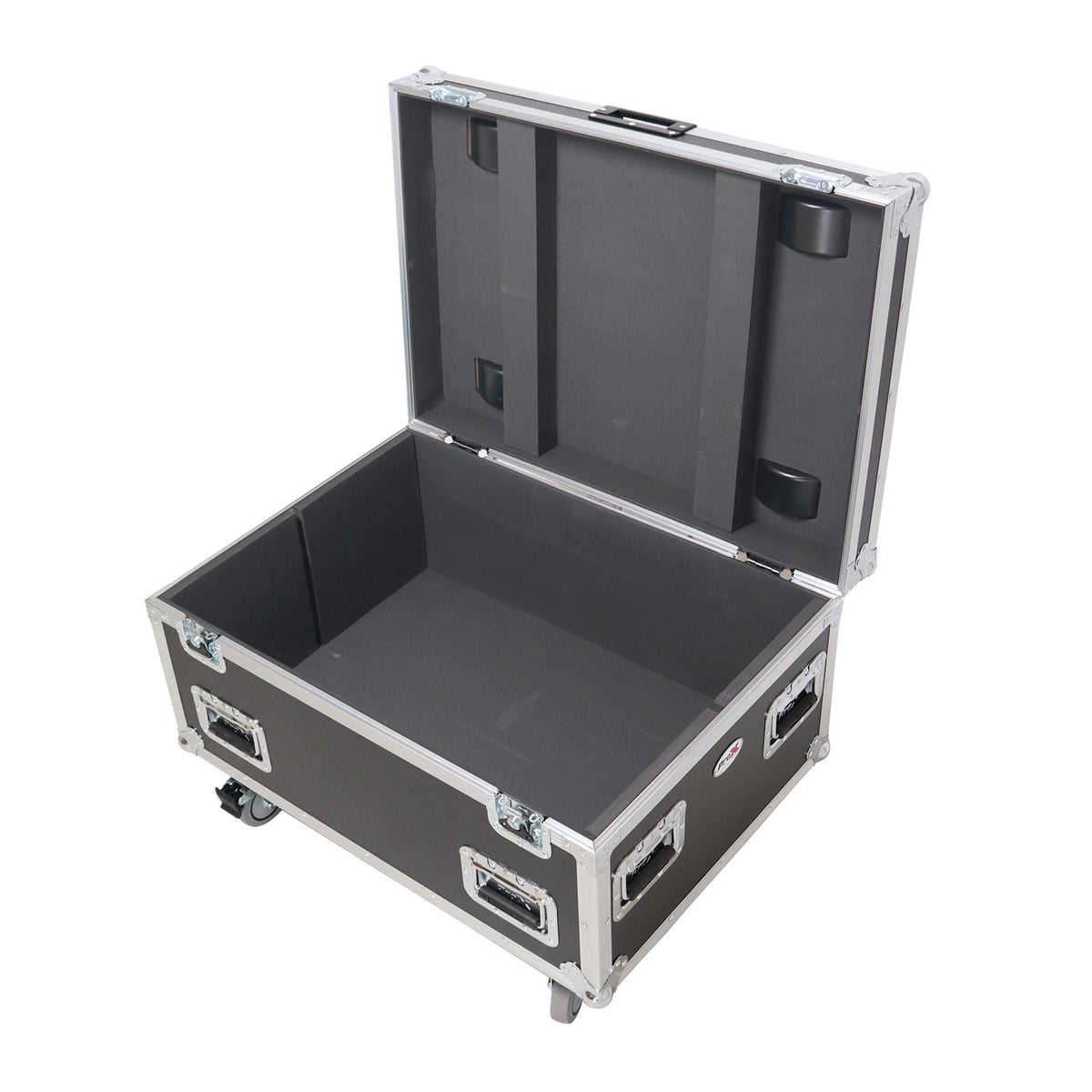ProX Universal ATA Dual Speaker Flight Case for 2x RCF NXL14 and similar sizes 12" H x 10" D x 30" W.