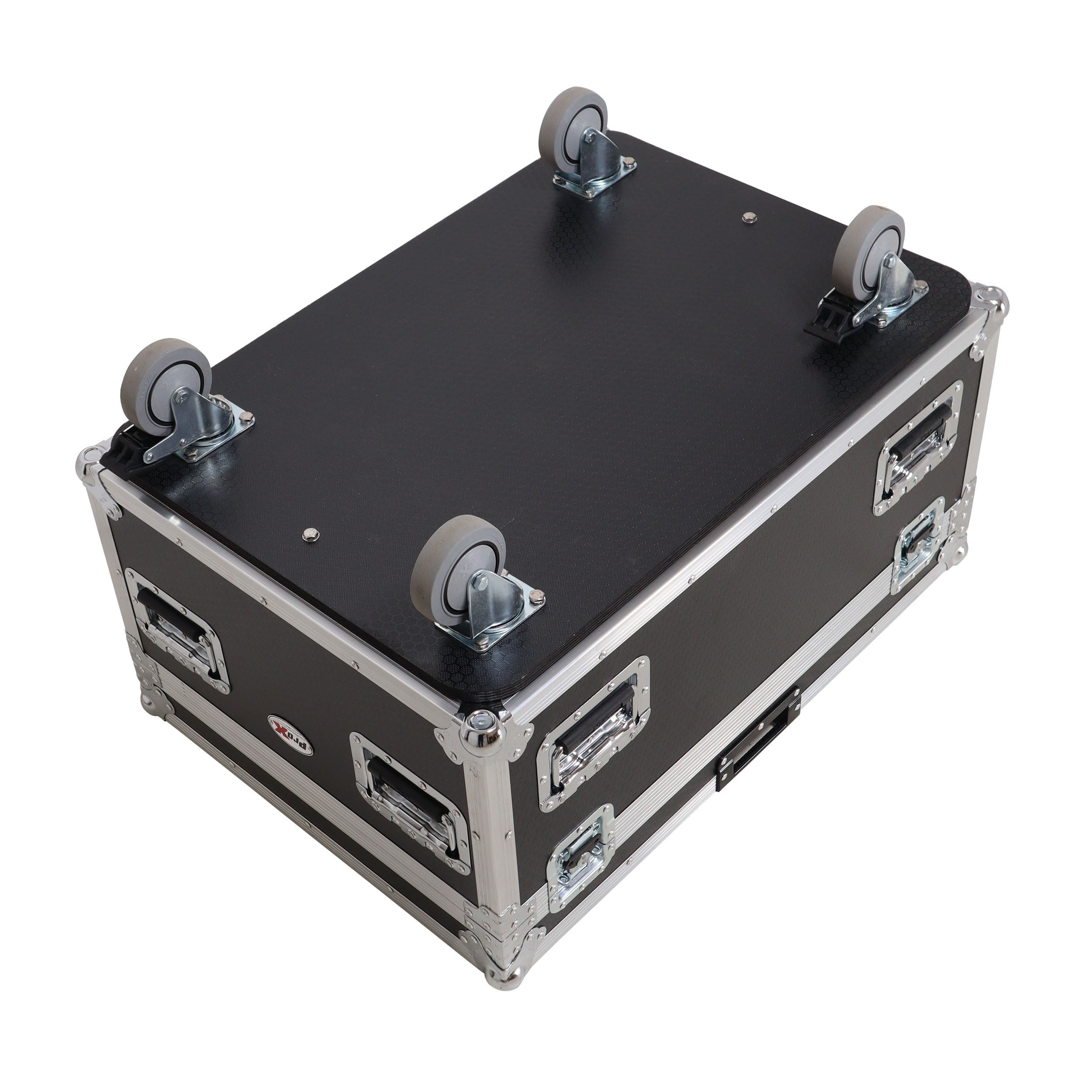 ProX Universal ATA Dual Speaker Flight Case for 2x RCF NXL14 and similar sizes 12" H x 10" D x 30" W