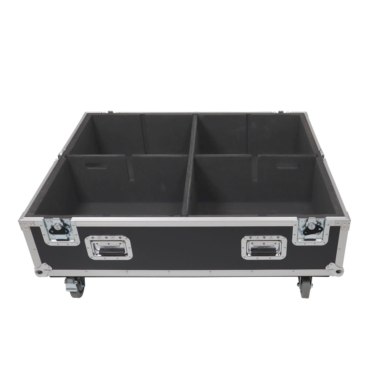 ProX Universal Dual Speaker Flight Case Fits (4) 26x20x15 inch.