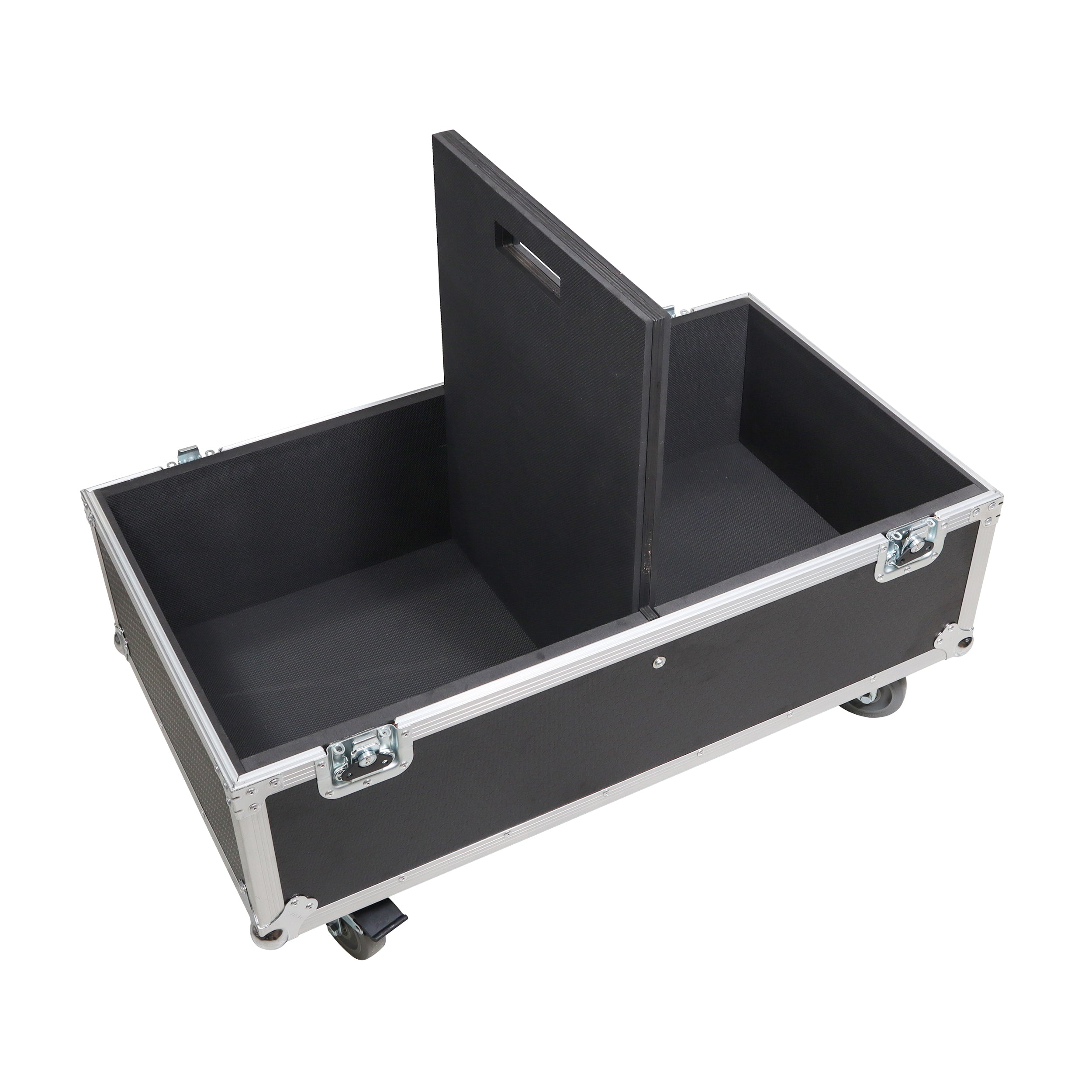 ProX ATA Dual Speaker Flight Case For QSC KW152 RCF TTL 4-A Speakers - 33H x18Wx16L in.