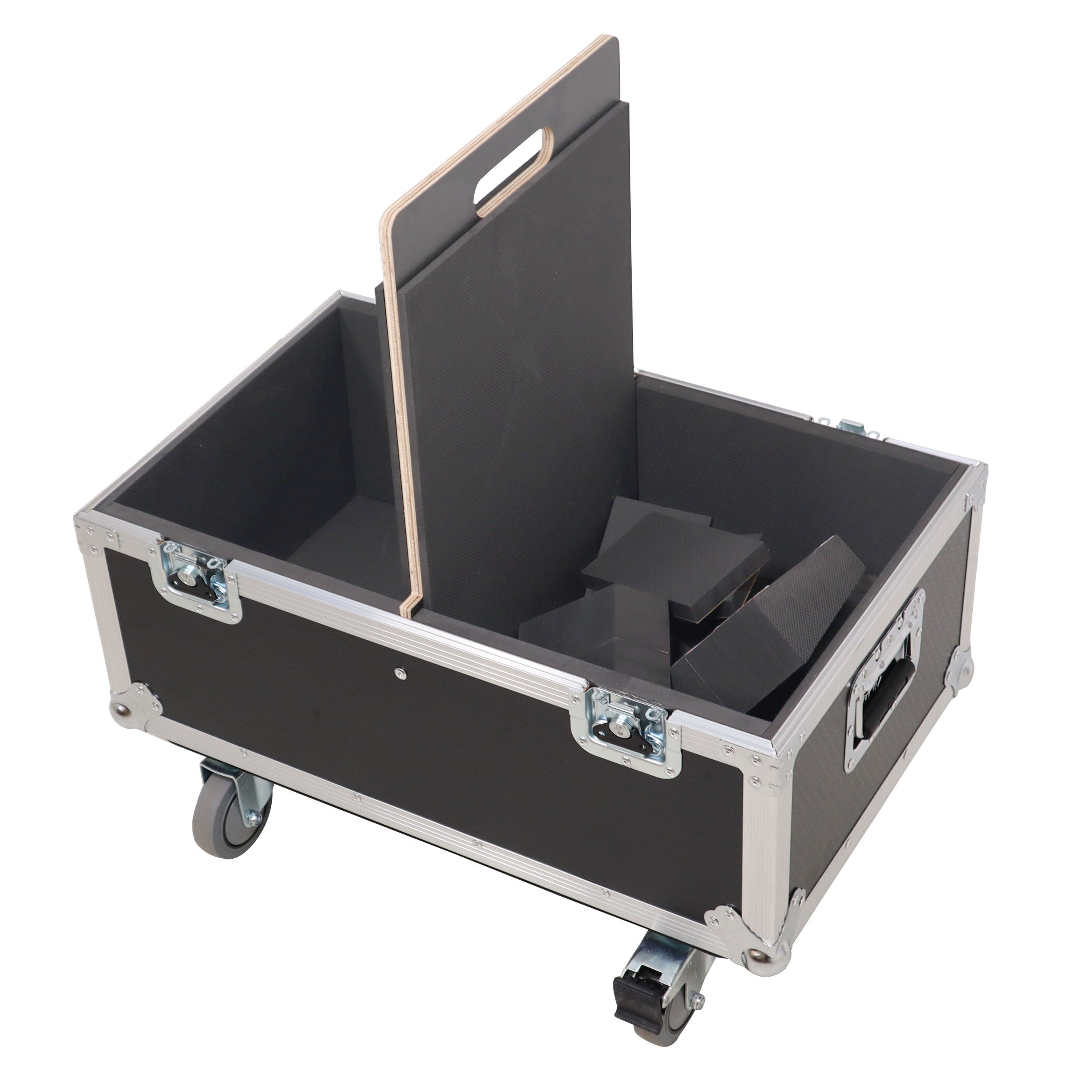 ProX Universal ATA Dual Speaker Flight Case for 2x RCF TTL4 and similar sizes 33"Hx15"Wx12.50"D
