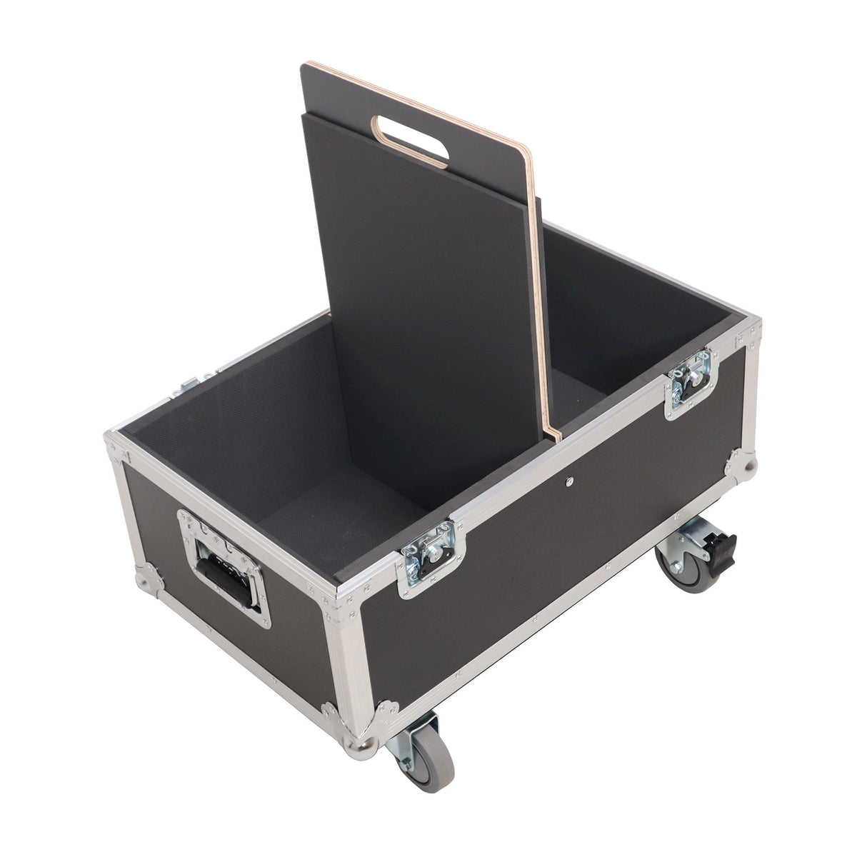 ProX Universal ATA Dual Speaker Flight Case for 2x RCF TTL4 and similar sizes 33"Hx15"Wx12.50"D.