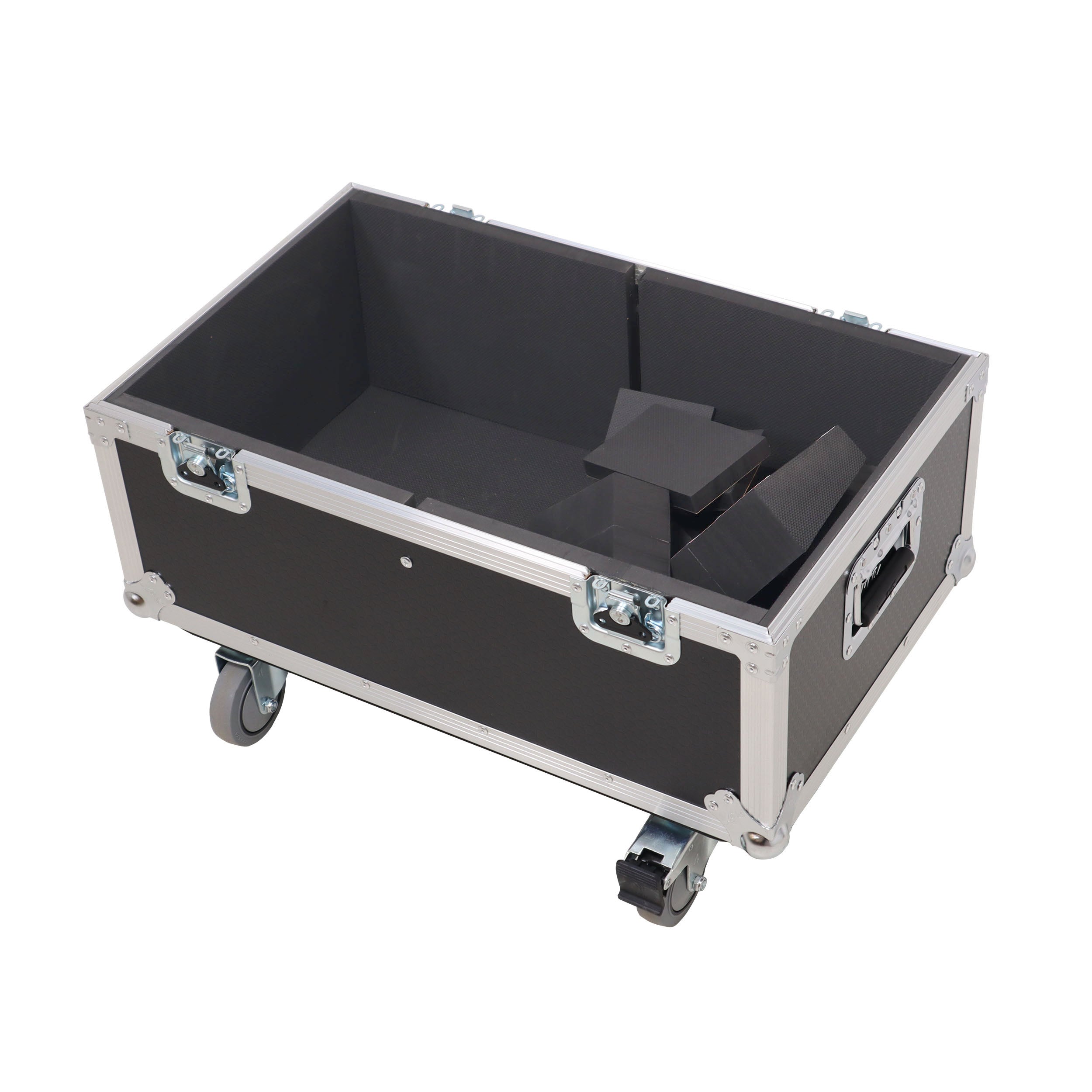ProX Universal ATA Dual Speaker Flight Case for 2x RCF TTL4 and similar sizes 33"Hx15"Wx12.50"D