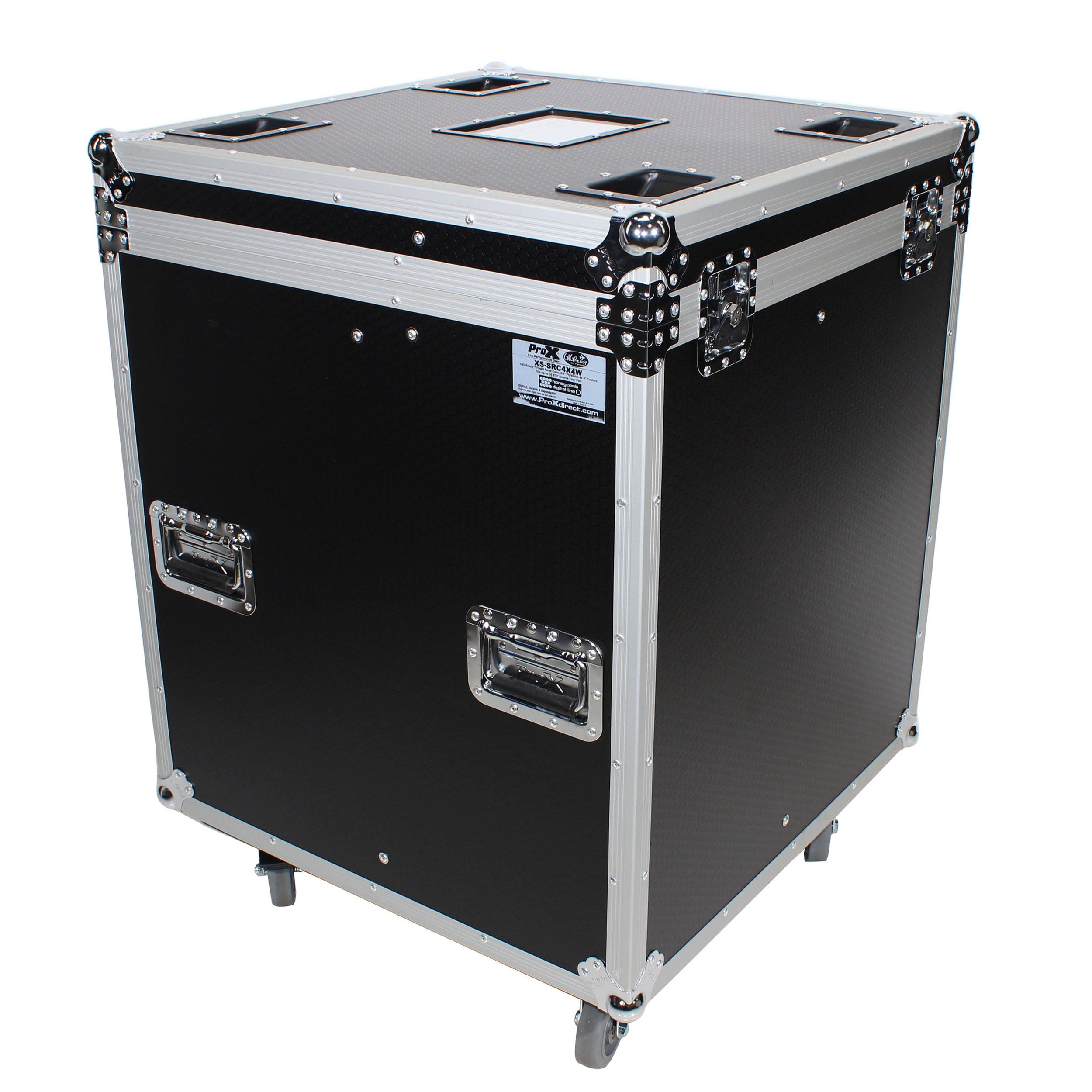 ProX ATA Utility Road Case for (4) ETC Source Four Par Cans Ellipsoidal Lighting Fixtures