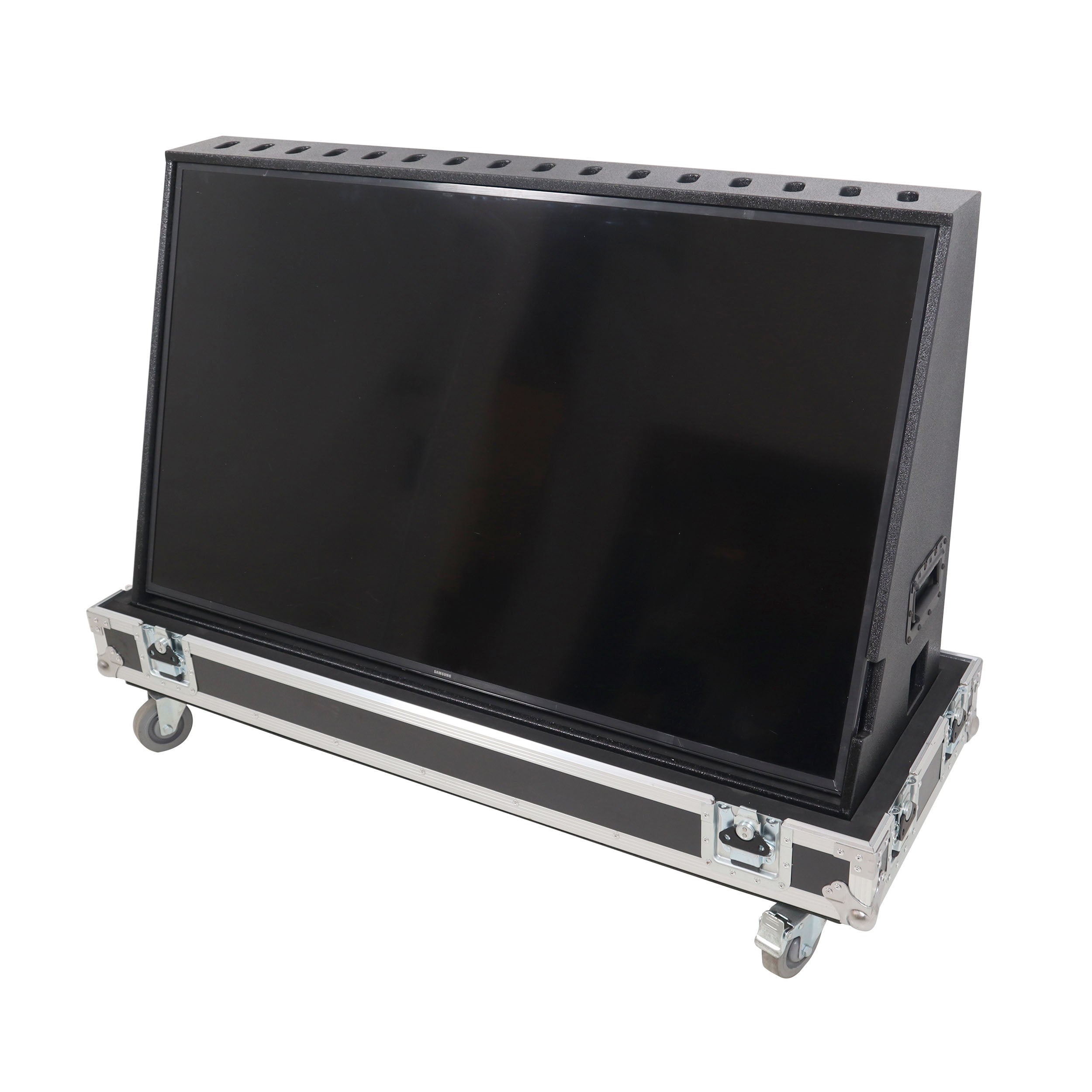ProX 55" LED Floor Monitor with 4x 4" Wheels
