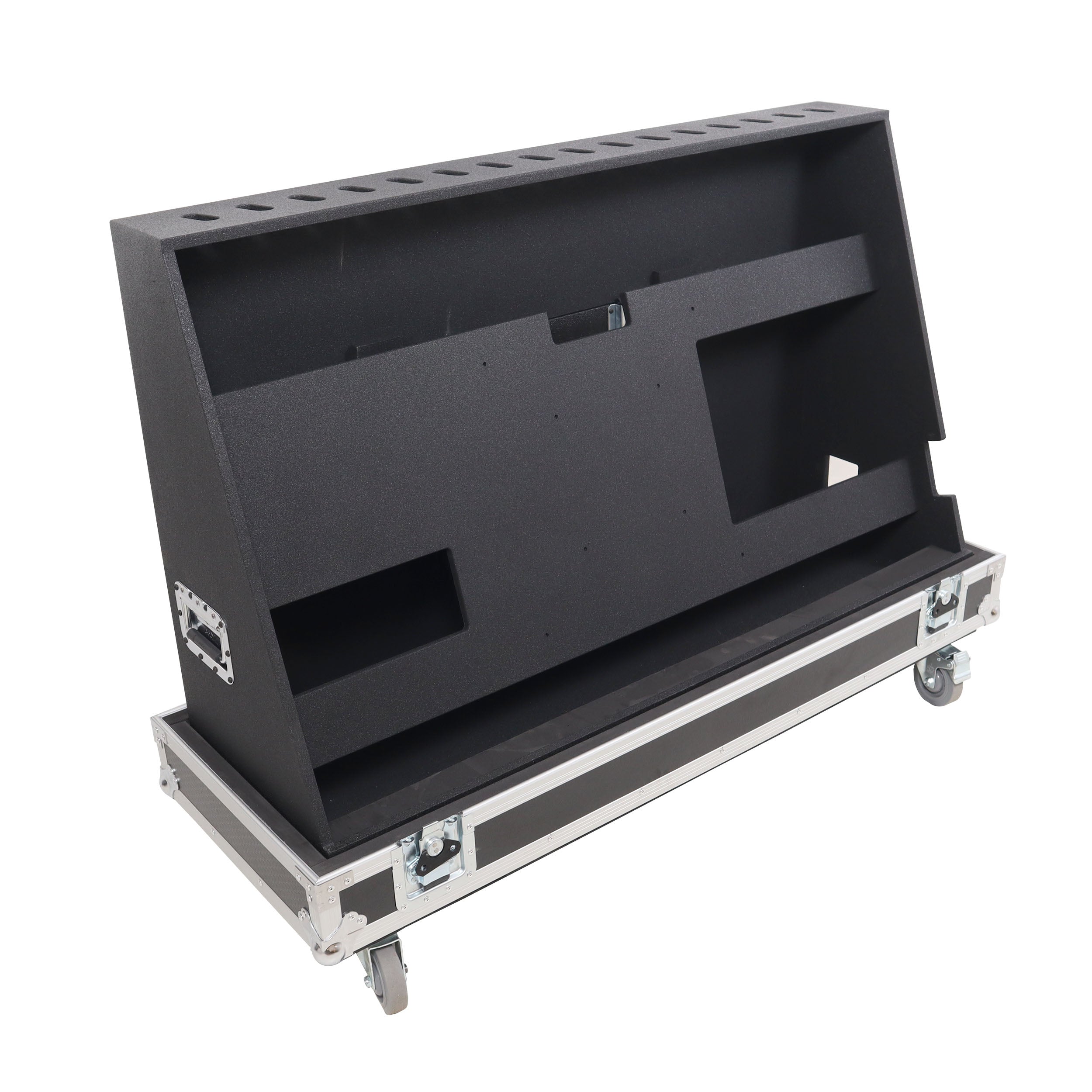 ProX 55" LED Floor Monitor with 4x 4" Wheels