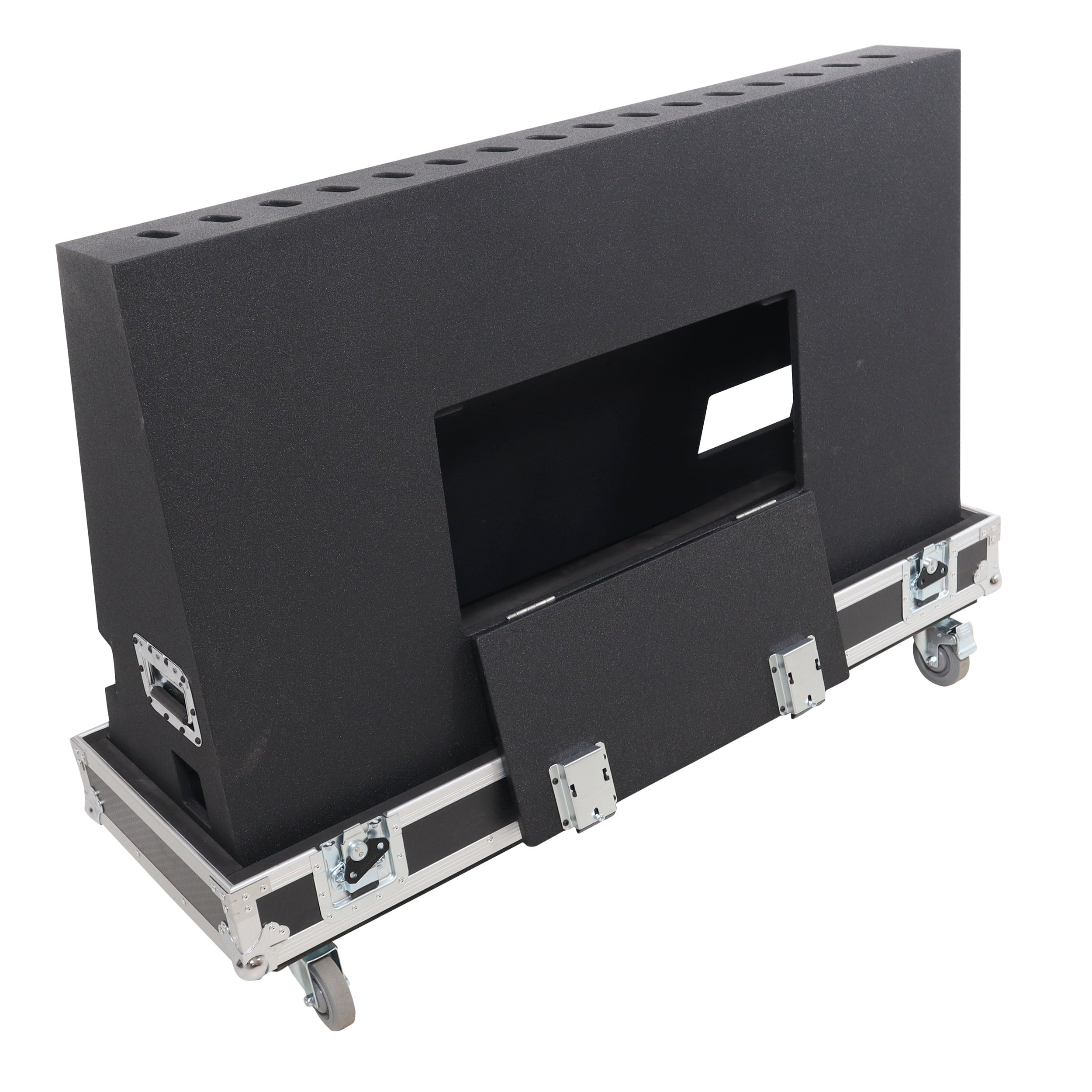 ProX 55" LED Floor Monitor with 4x 4" Wheels