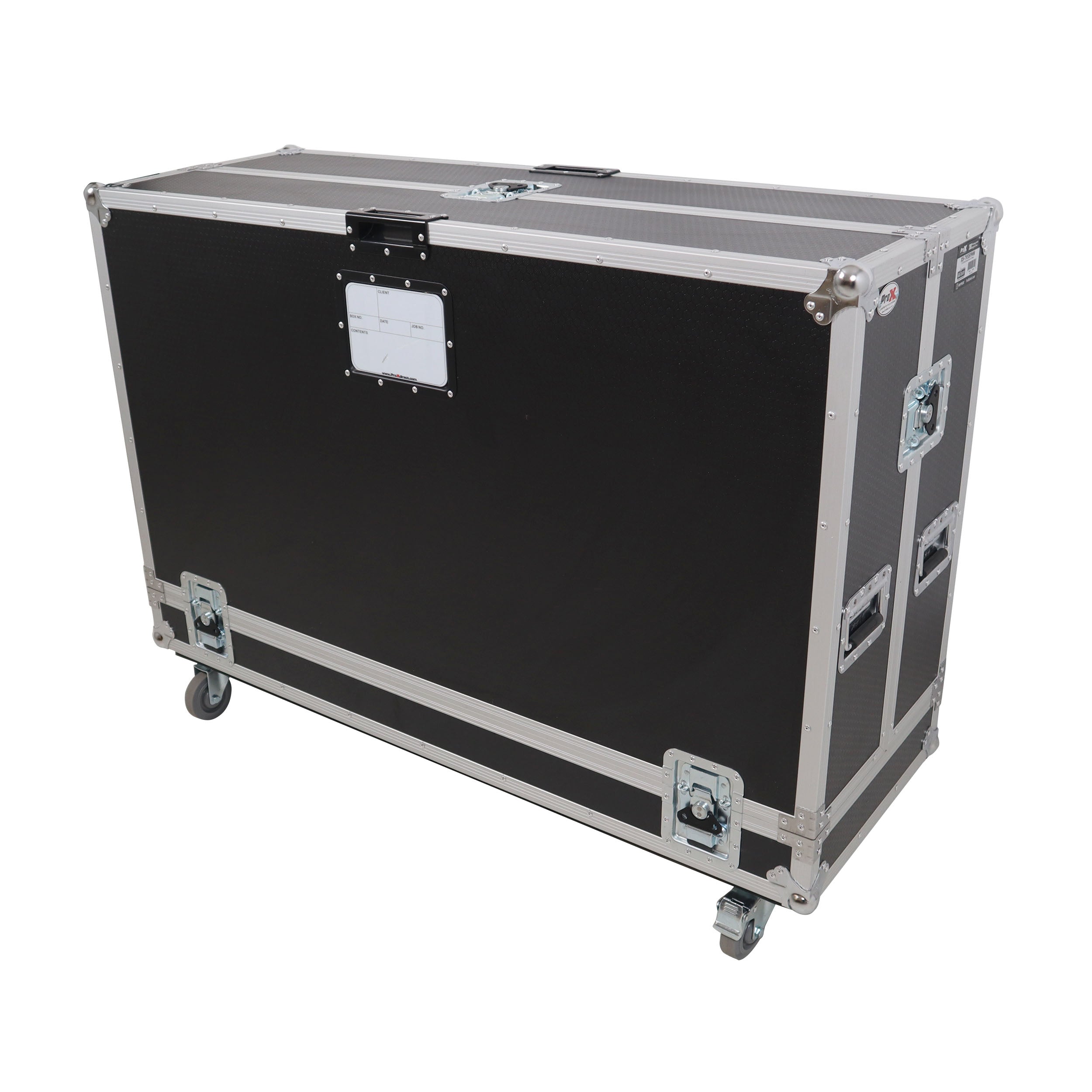 ProX 55" LED Floor Monitor with 4x 4" Wheels