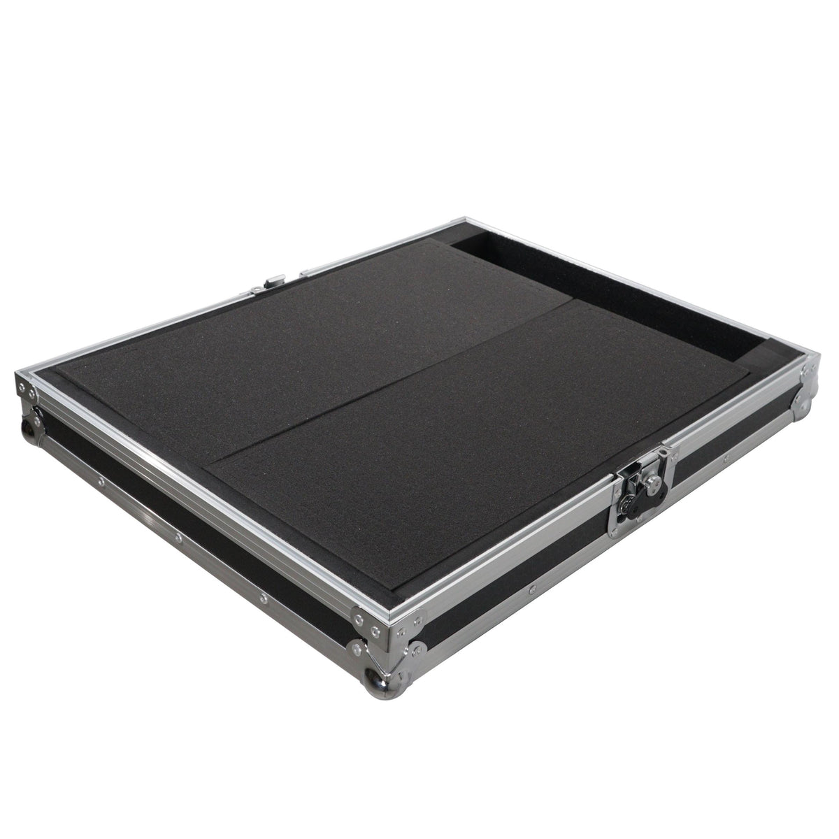 ProX Universal Flight Style Digital Audio Mixer Console Road Case with Foam – Fits up to 18" x 21" Mixers.