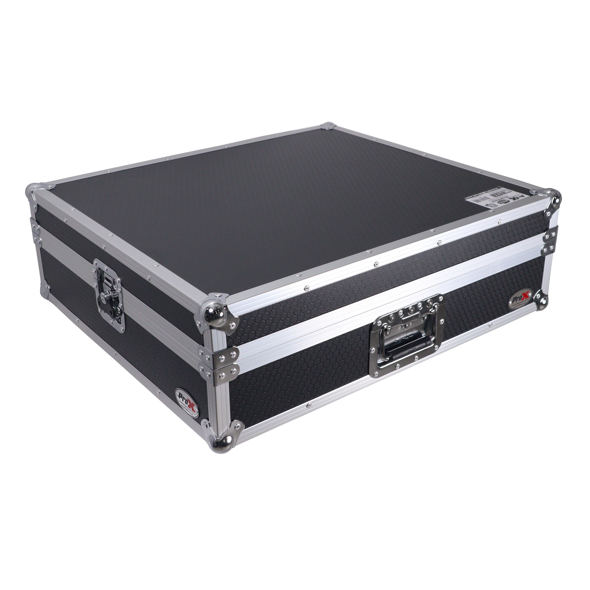 ProX Universal Mixer Road Case for A&H ZED-22FX MACKIE PROFX 22V3 ONYX24 with Diced Foam Fits up to 26"x 20" Mixers