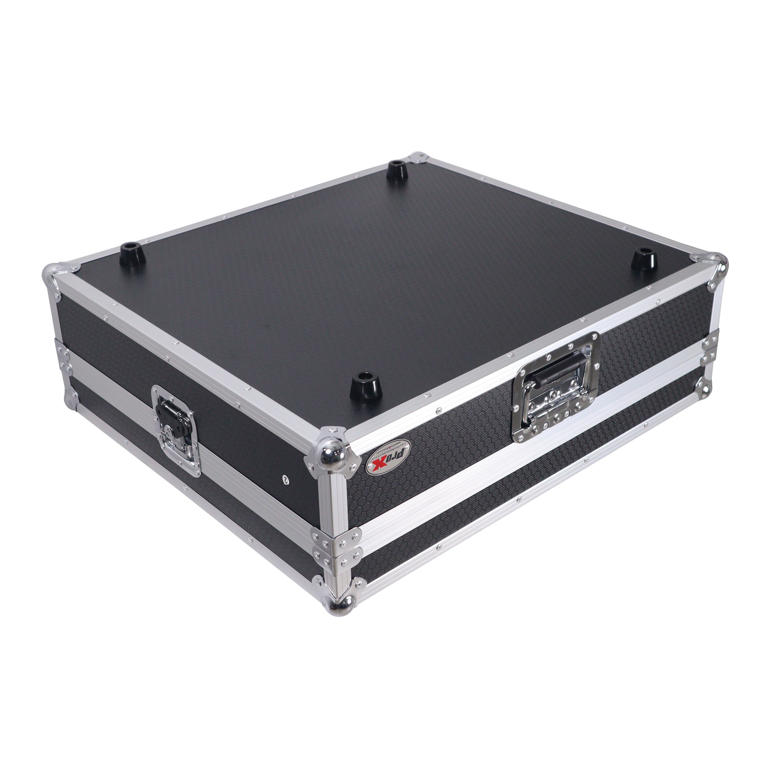 ProX Universal Mixer Road Case for A&H ZED-22FX MACKIE PROFX 22V3 ONYX24 with Diced Foam Fits up to 26"x 20" Mixers