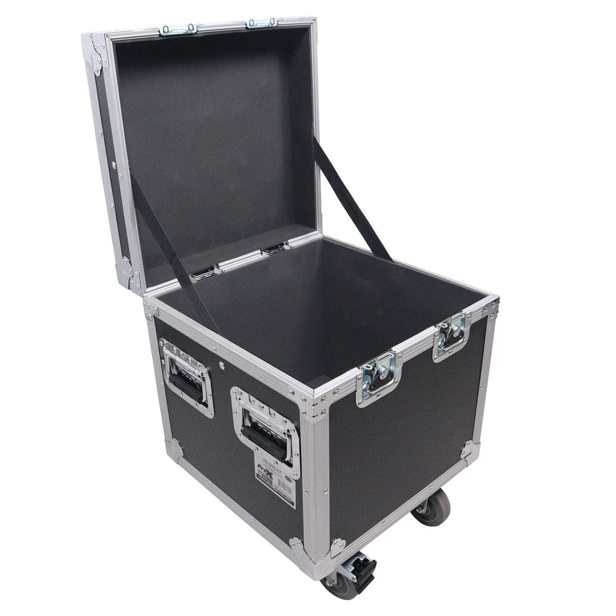 ProX ATA Utility Flight Travel Heavy-Duty Storage Road Case with 4" in casters – 18"x18"x18' Exterior.