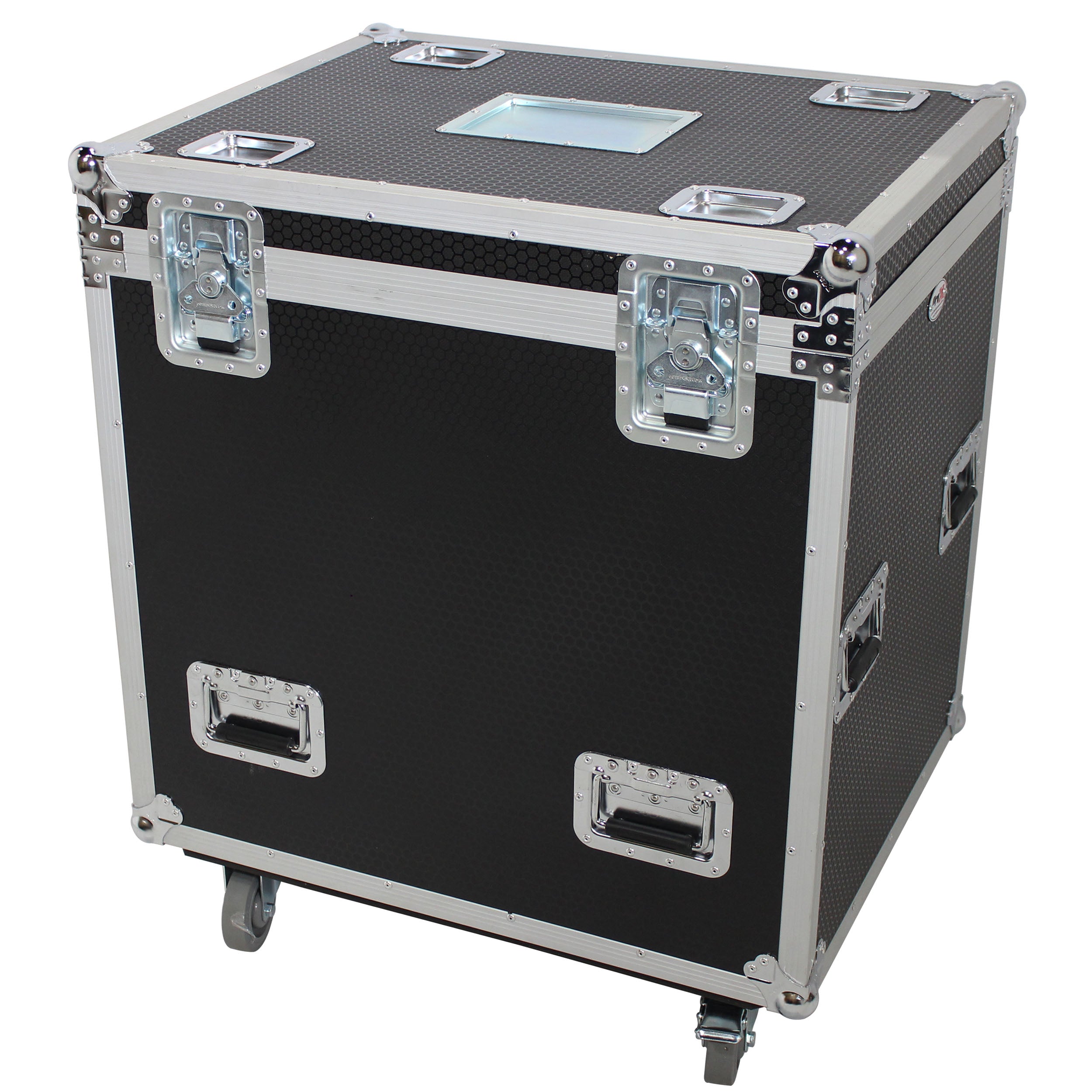 ProX TruckPax Utility ATA Flight Case Truck Storage Road Case with Dividers Tray and 4" in casters – 24"x30"x36" Ext