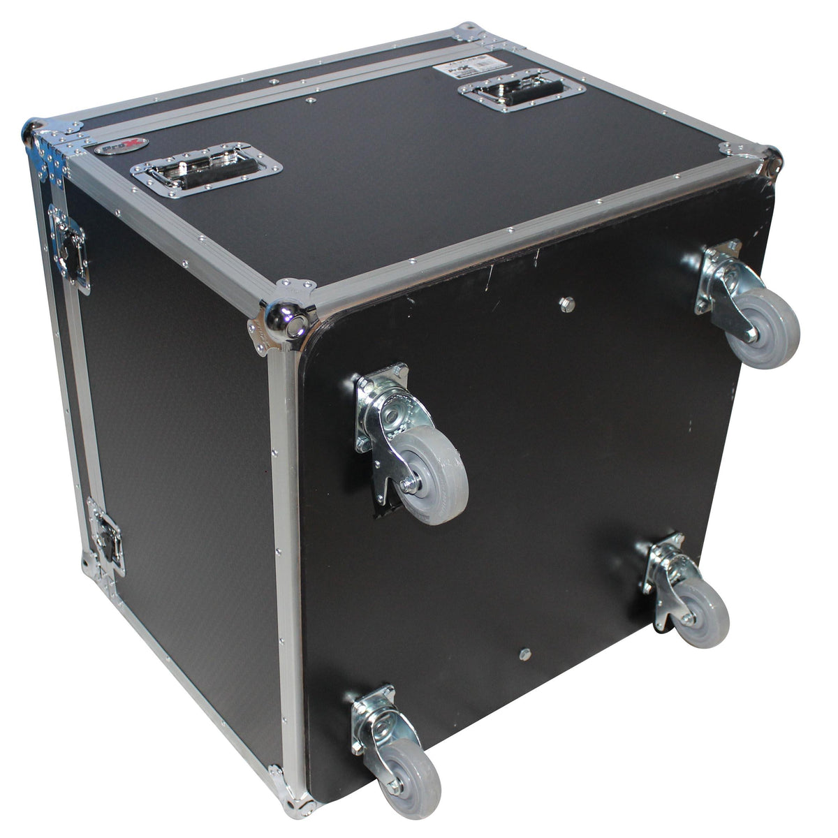 ProX ATA Utility Flight Travel Heavy-Duty Storage Road Case with 4" in casters – 29.5"x29.5"x29" Exterior.