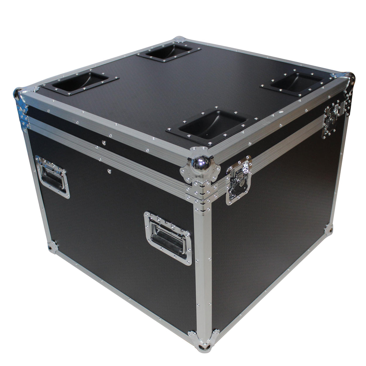 ProX ATA Utility Flight Travel Heavy-Duty Storage Road Case with 4" in casters – 29.5"x29.5"x29" Exterior.