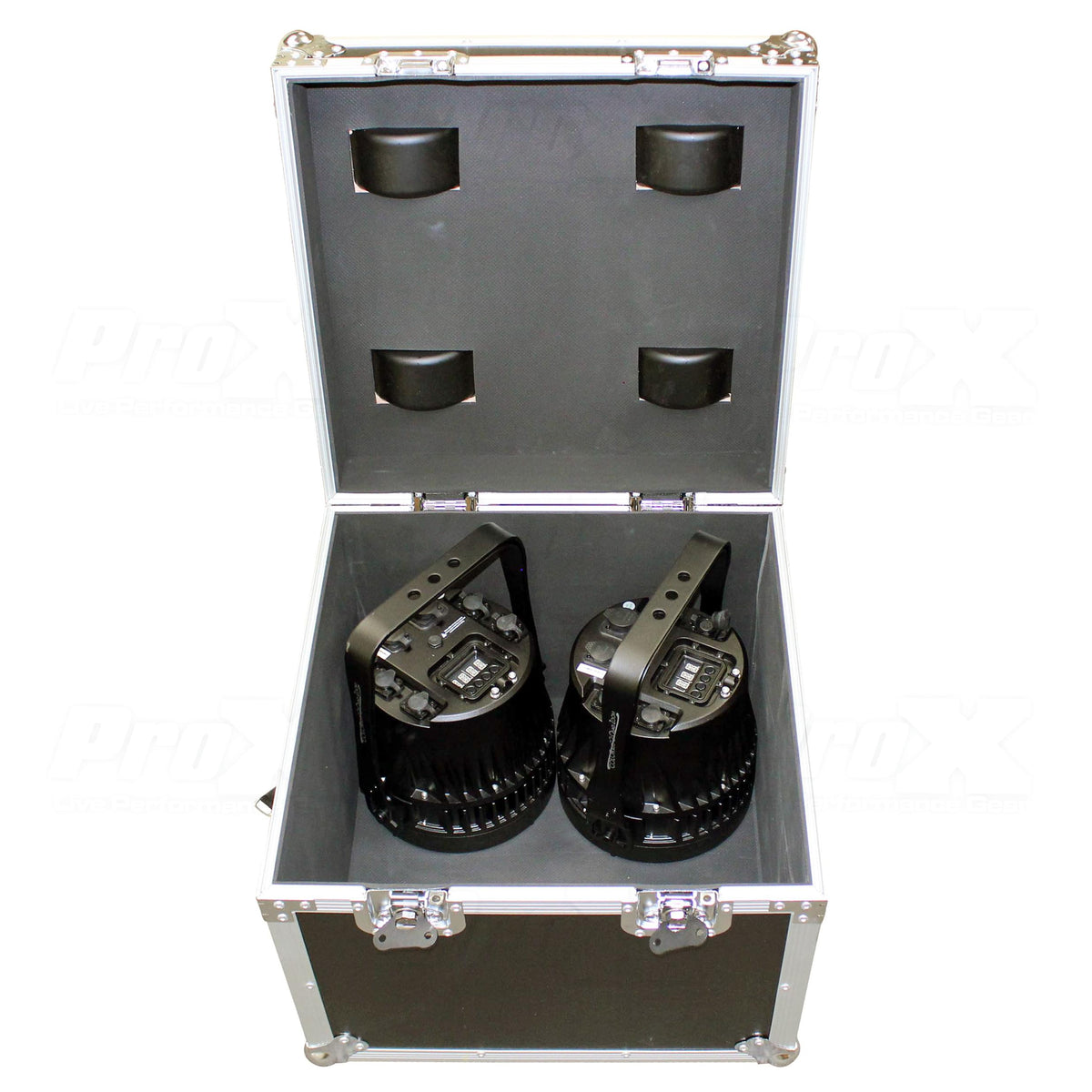 ProX ATA Utility Flight Travel Heavy-Duty Storage Road Case with 4" in casters – 20"x20"x17" Exterior.