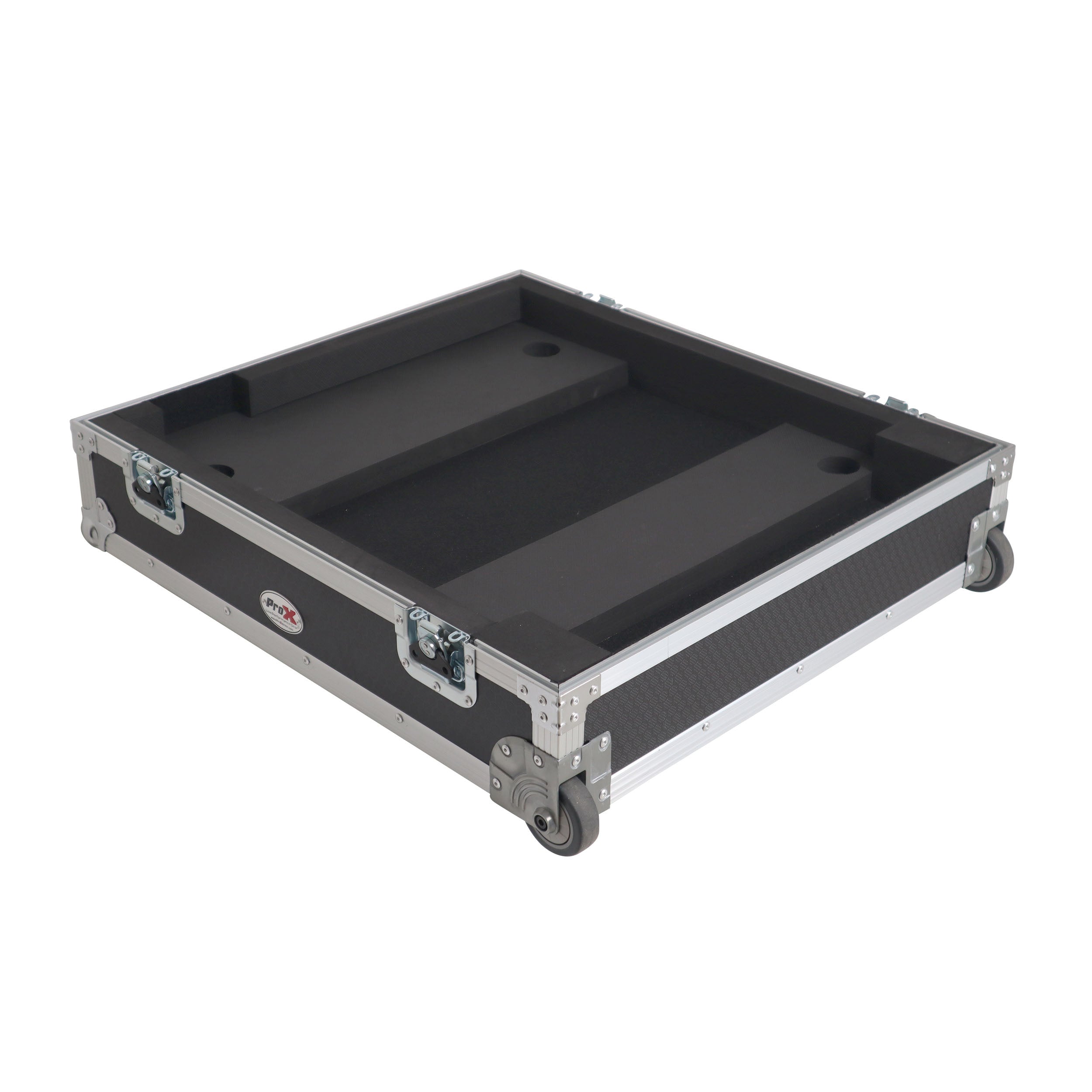 ProX ATA Flight Case Fits Waves eMotion LV1 Classic W/ Pull Handle and Wheels