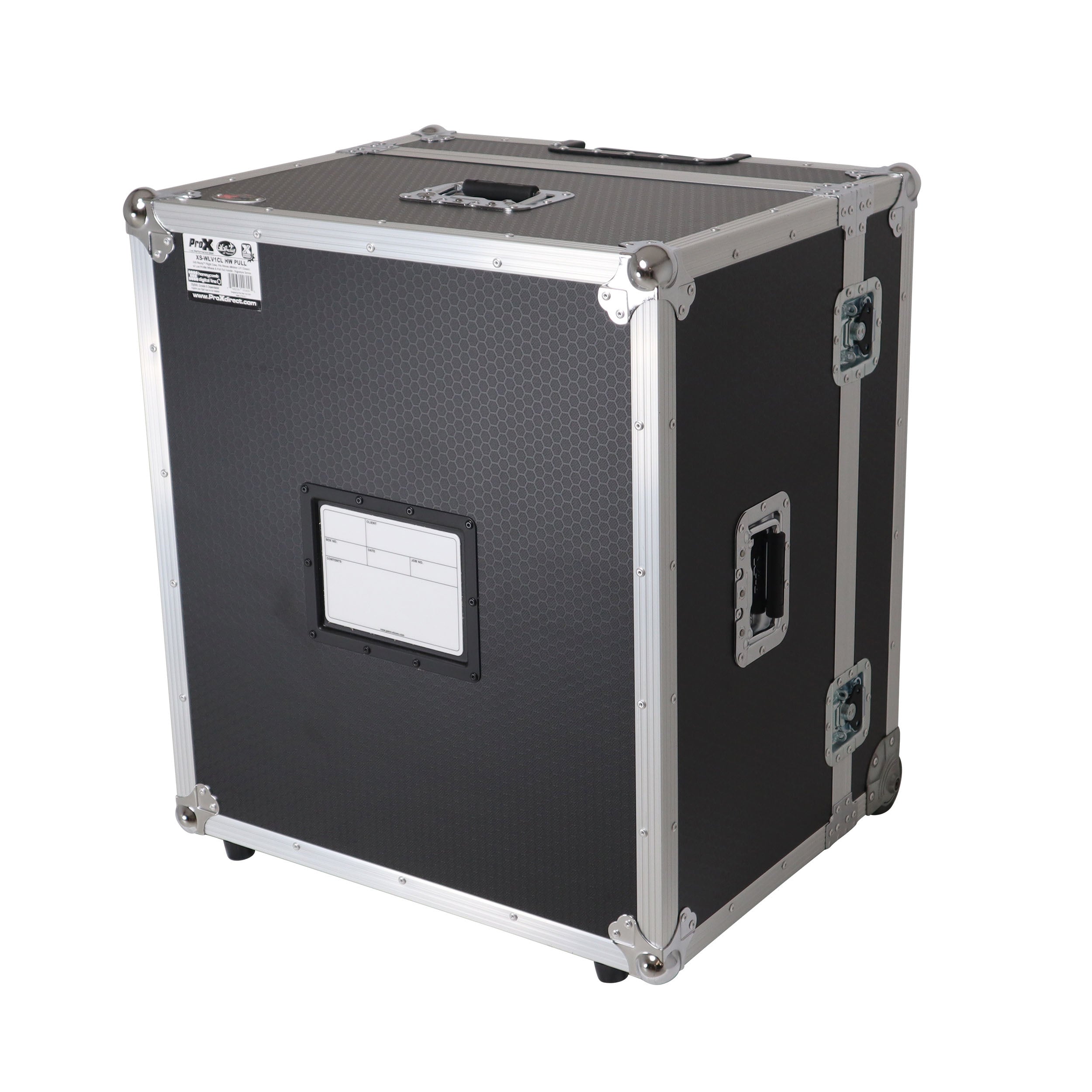 ProX ATA Flight Case Fits Waves eMotion LV1 Classic W/ Pull Handle and Wheels