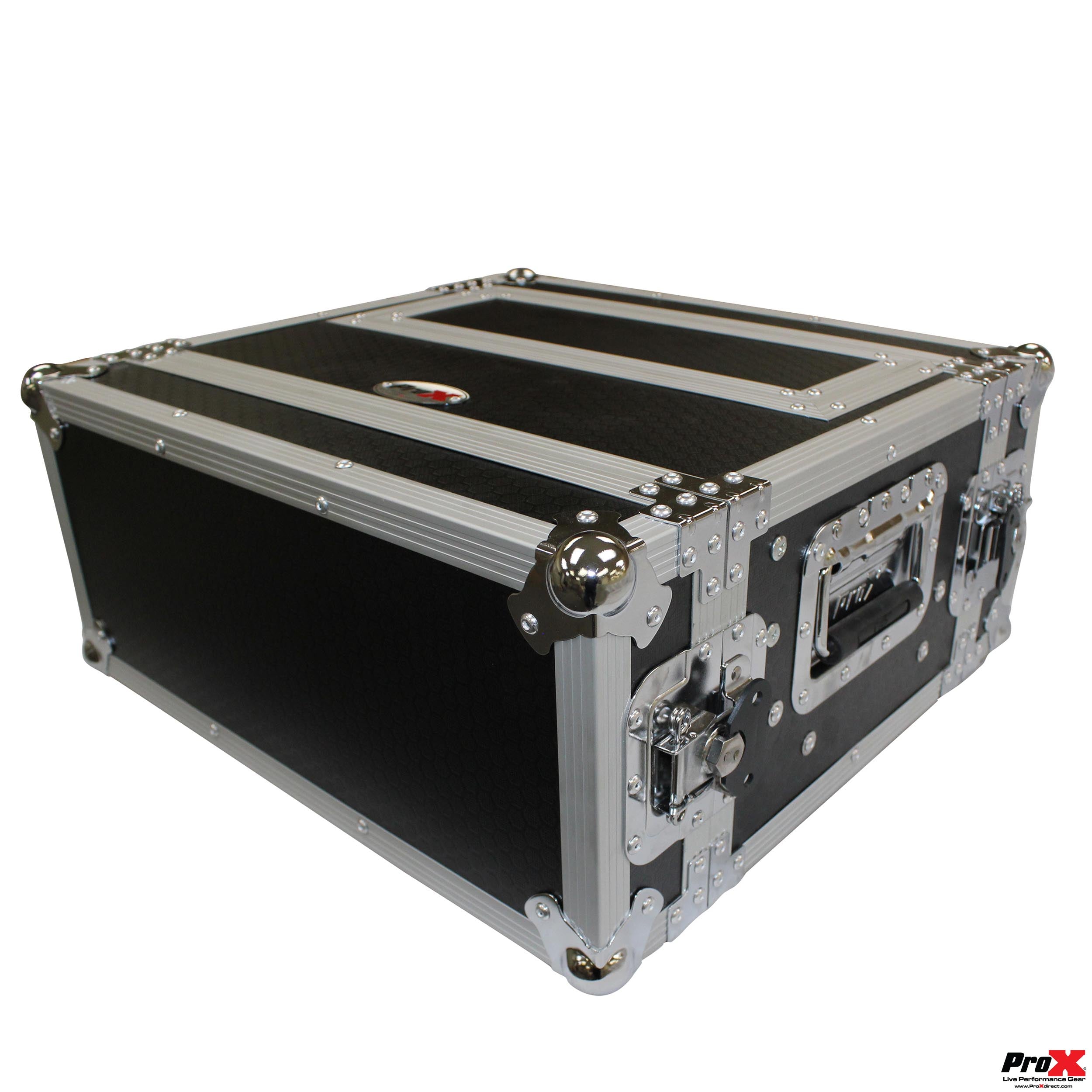 ProX Flight Case ATA Style Rack Case 12 In. Deep 2U W-2U Drawer