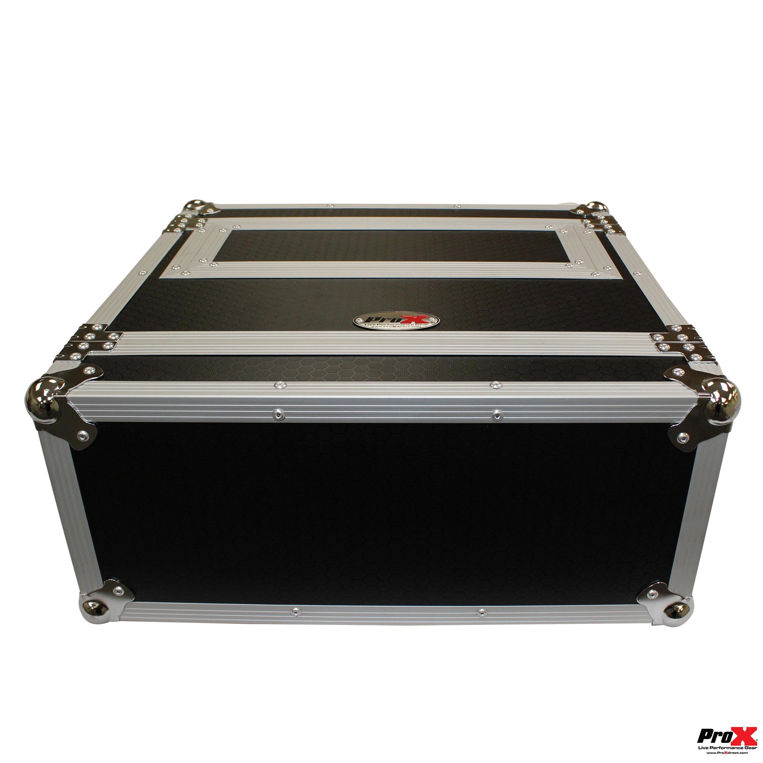 ProX Flight Case ATA Style Rack Case 12 In. Deep 2U W-2U Drawer