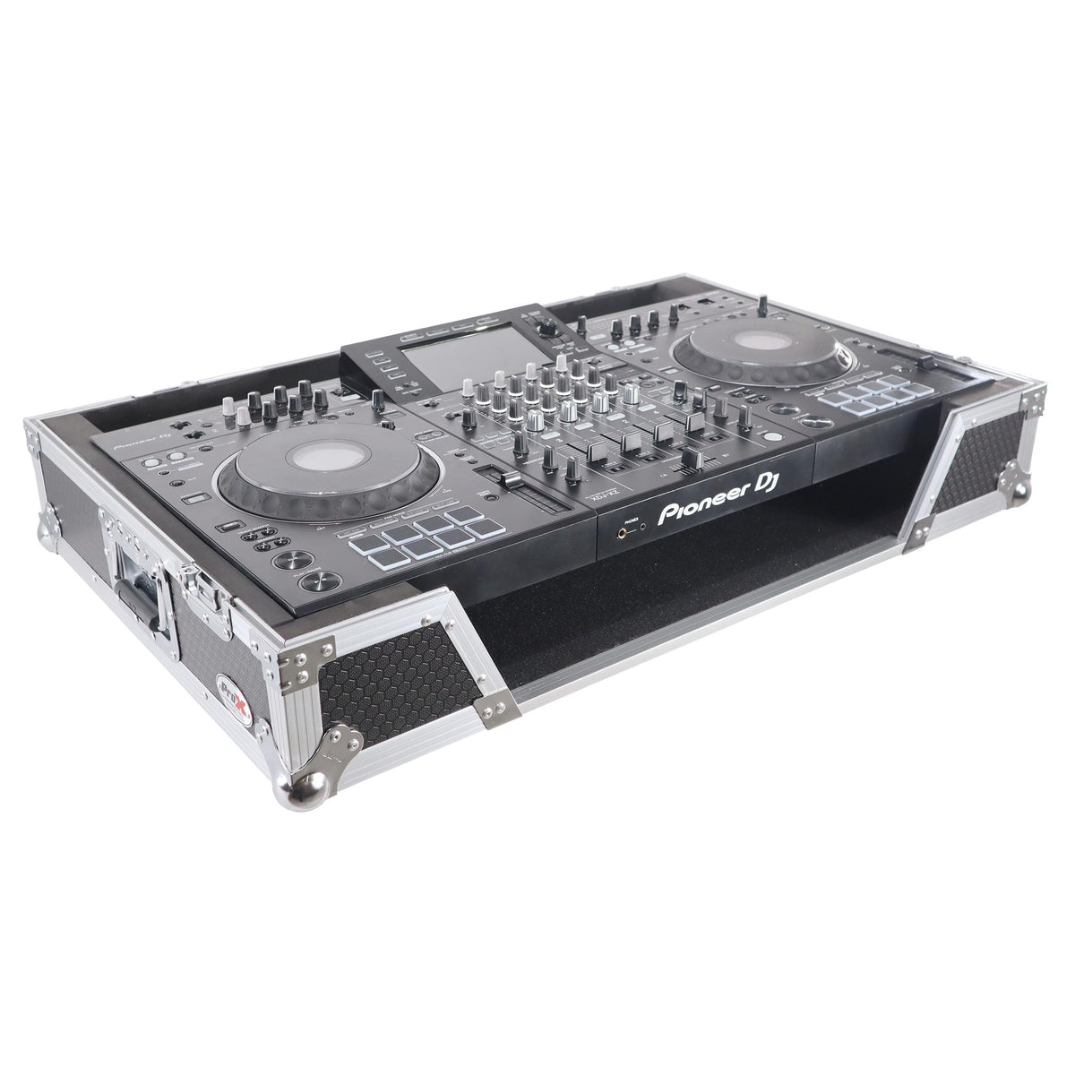 ProX ATA Flight Case For Pioneer XDJ-XZ DJ Controller with 1U Rack Space and Wheels.