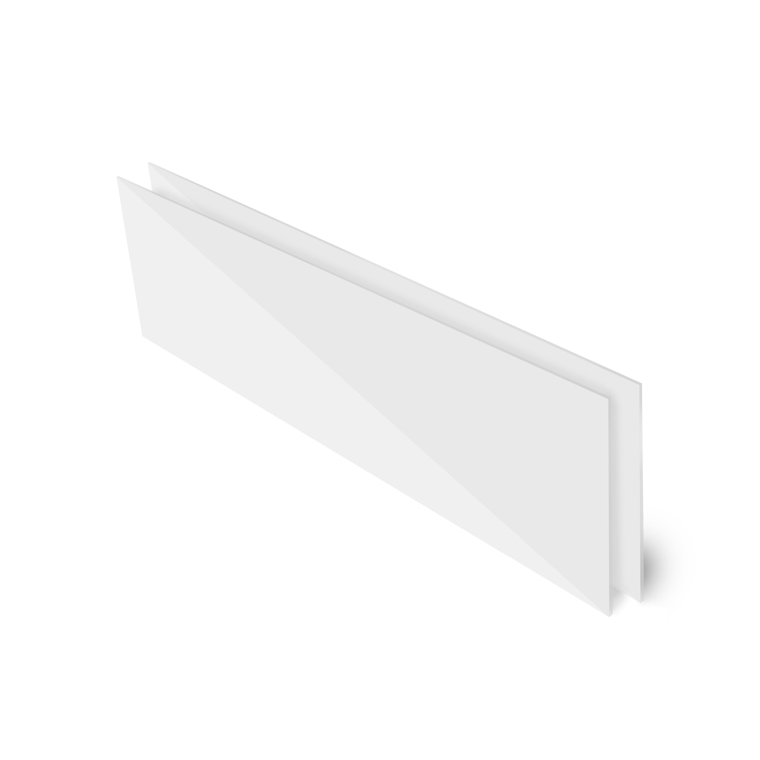 ProX LUMO Stage Acrylic Replacement Side Panels 8" Set of 2
