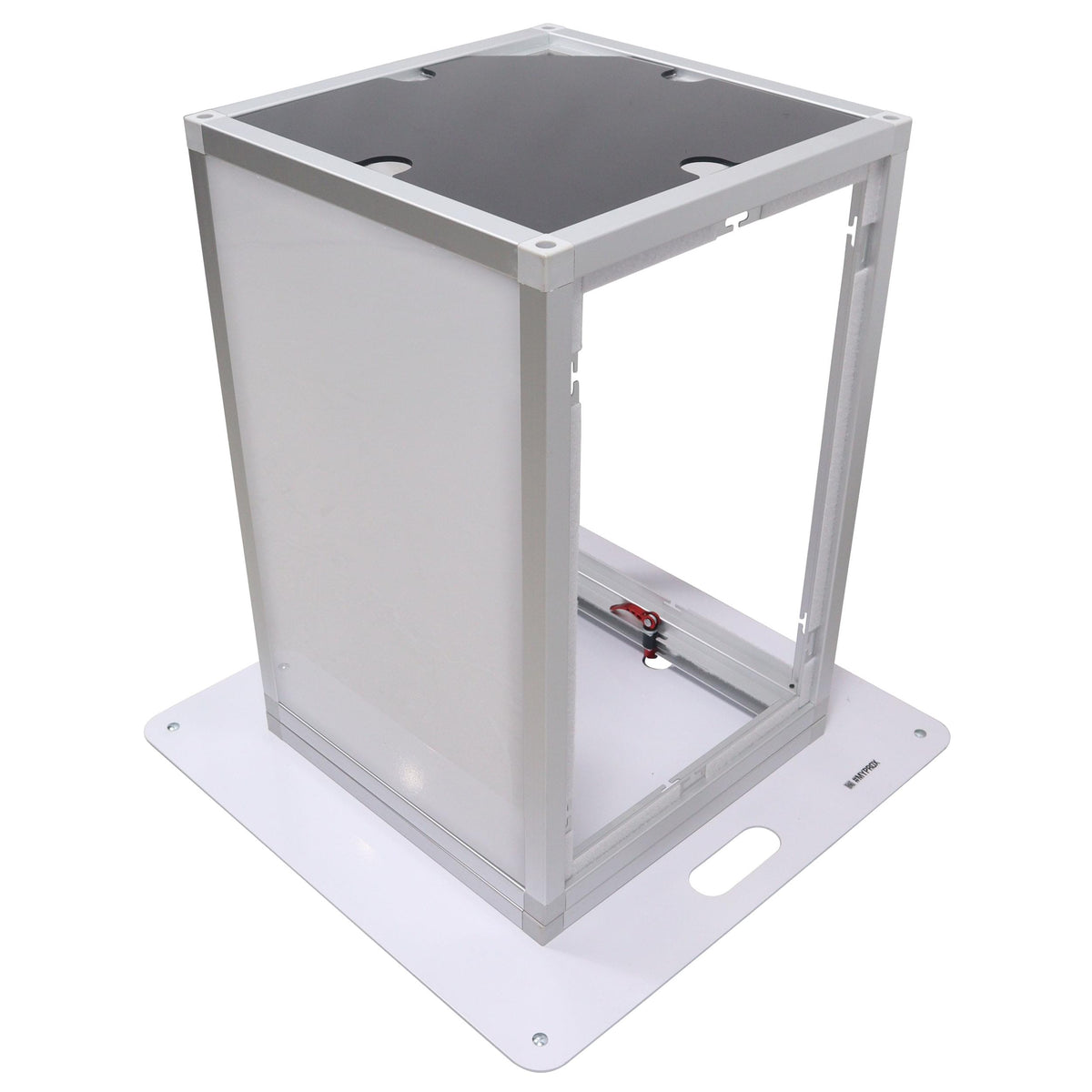 ProX Lumo Stage Acrylic Pillar 6' Column Cube Section Display Pedestal and Base for LED DJ Stage Lighting Dance Floor.