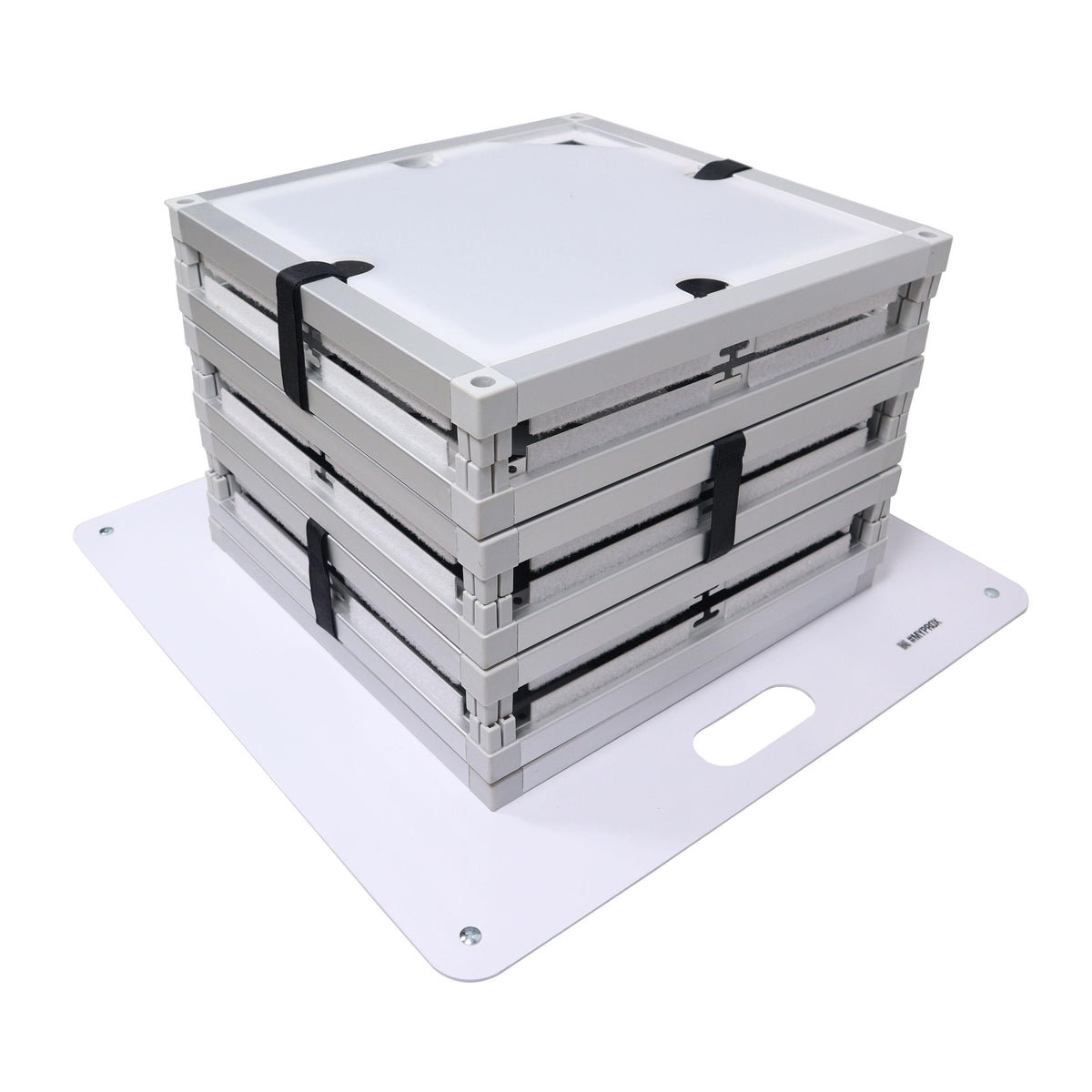 ProX Lumo Stage Acrylic Pillar 6' Column Cube Section Display Pedestal and Base for LED DJ Stage Lighting Dance Floor