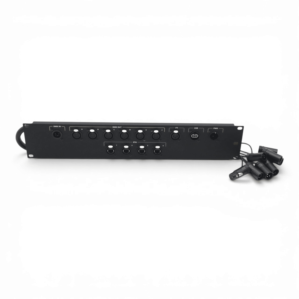 ProX Connection System Light 2U (PWR,LTC,DMX,ETH,USB) by Santosom.