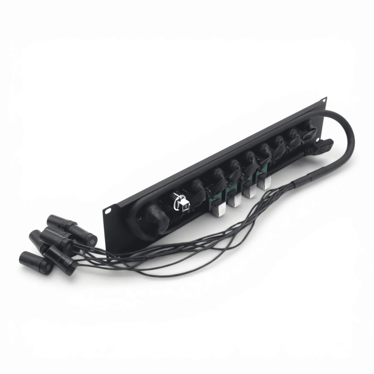 ProX Connection System Light 2U (PWR,LTC,DMX,ETH,USB) by Santosom.