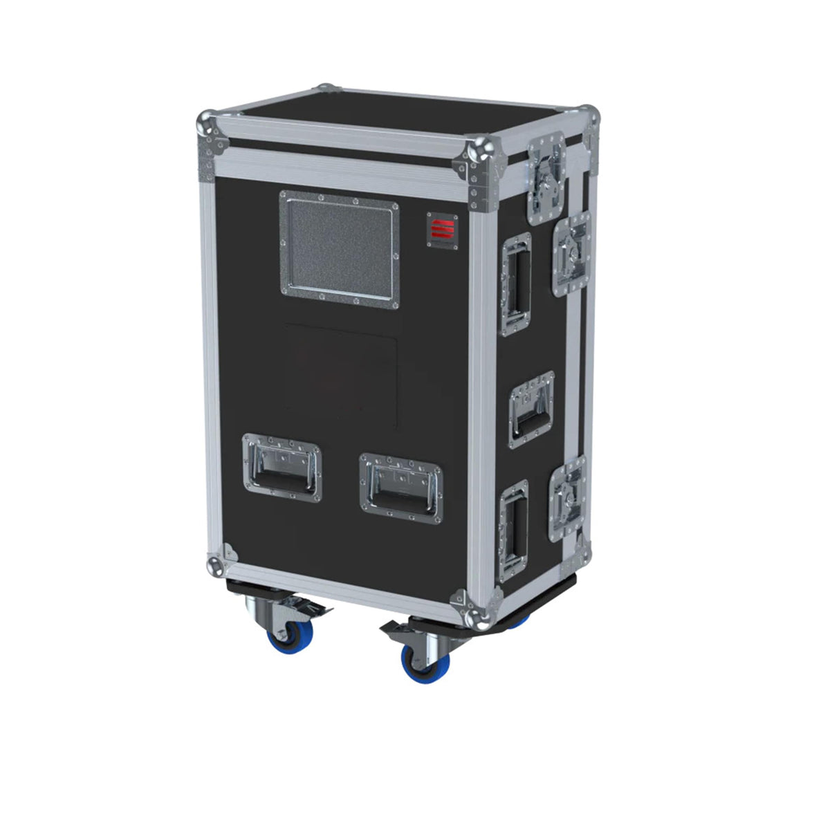 ProX Flight Case for Allen & Heath dLive C1500 With Doghouse, Casters and Laptop Monitor Arm by Santosom.