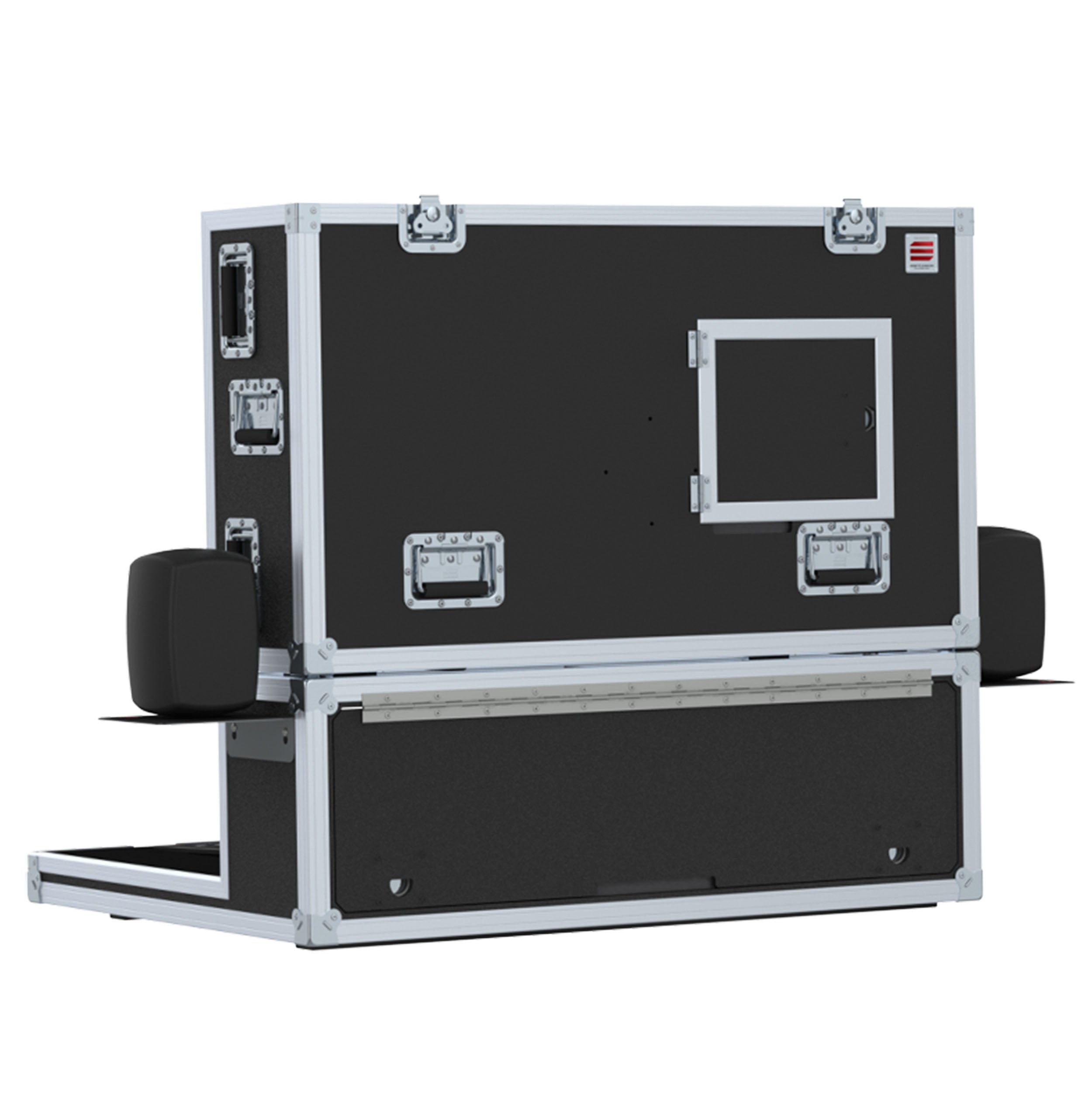 ProX Video Controller Flight case, Production mixer BlackMagic ATEM 2ME + Monitor by Santosom