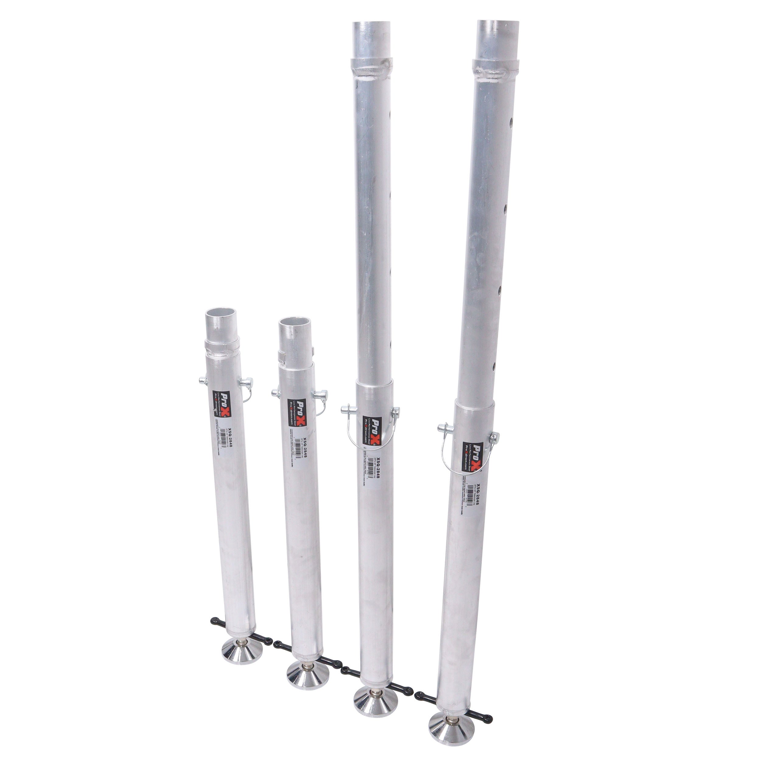 ProX Set of Four StageQ Platform Telescoping Legs 28 to 48 inch Height Adjustable Legs Only