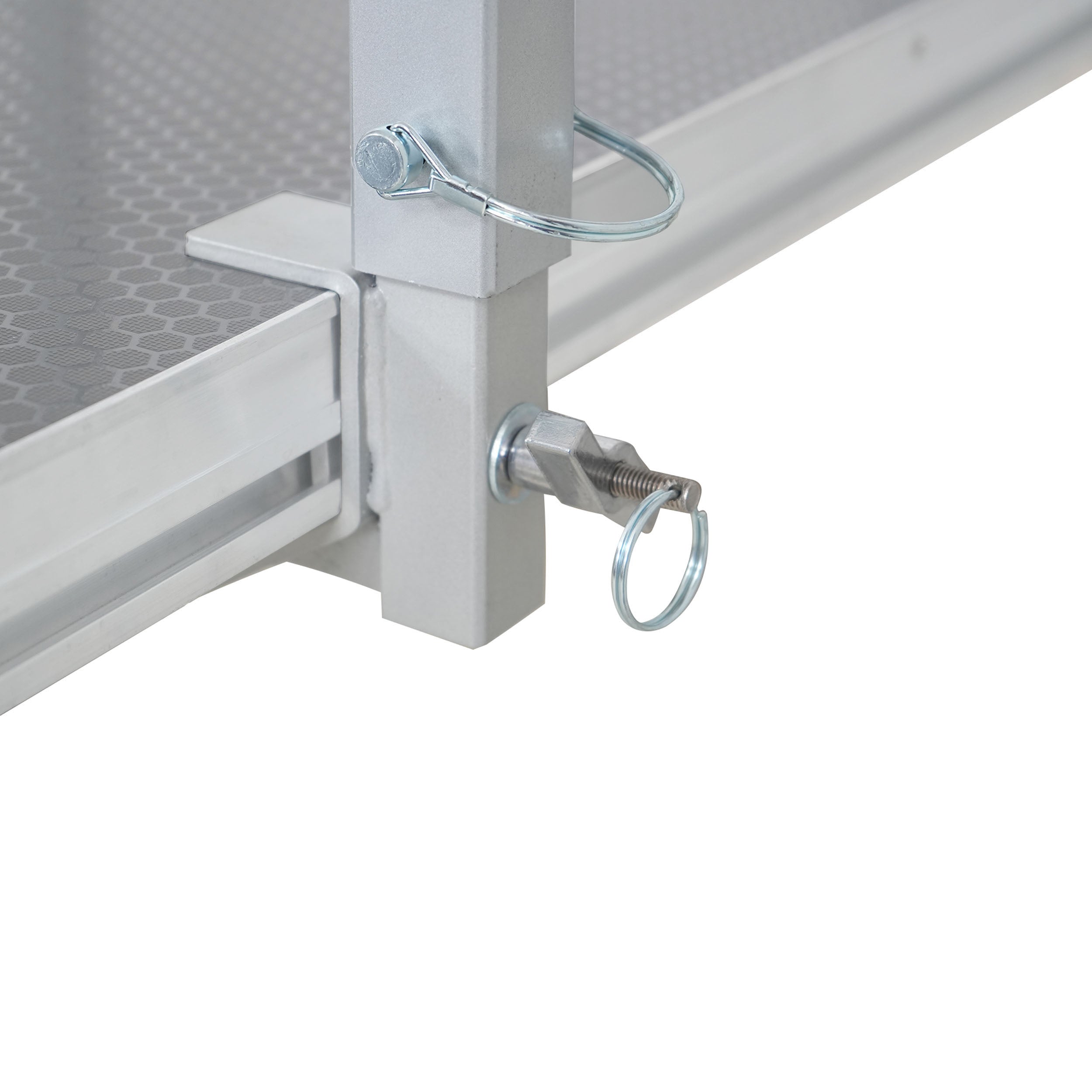 ProX 4 FT Professional Single Guard Rail for StageQ Portable Stage Platform