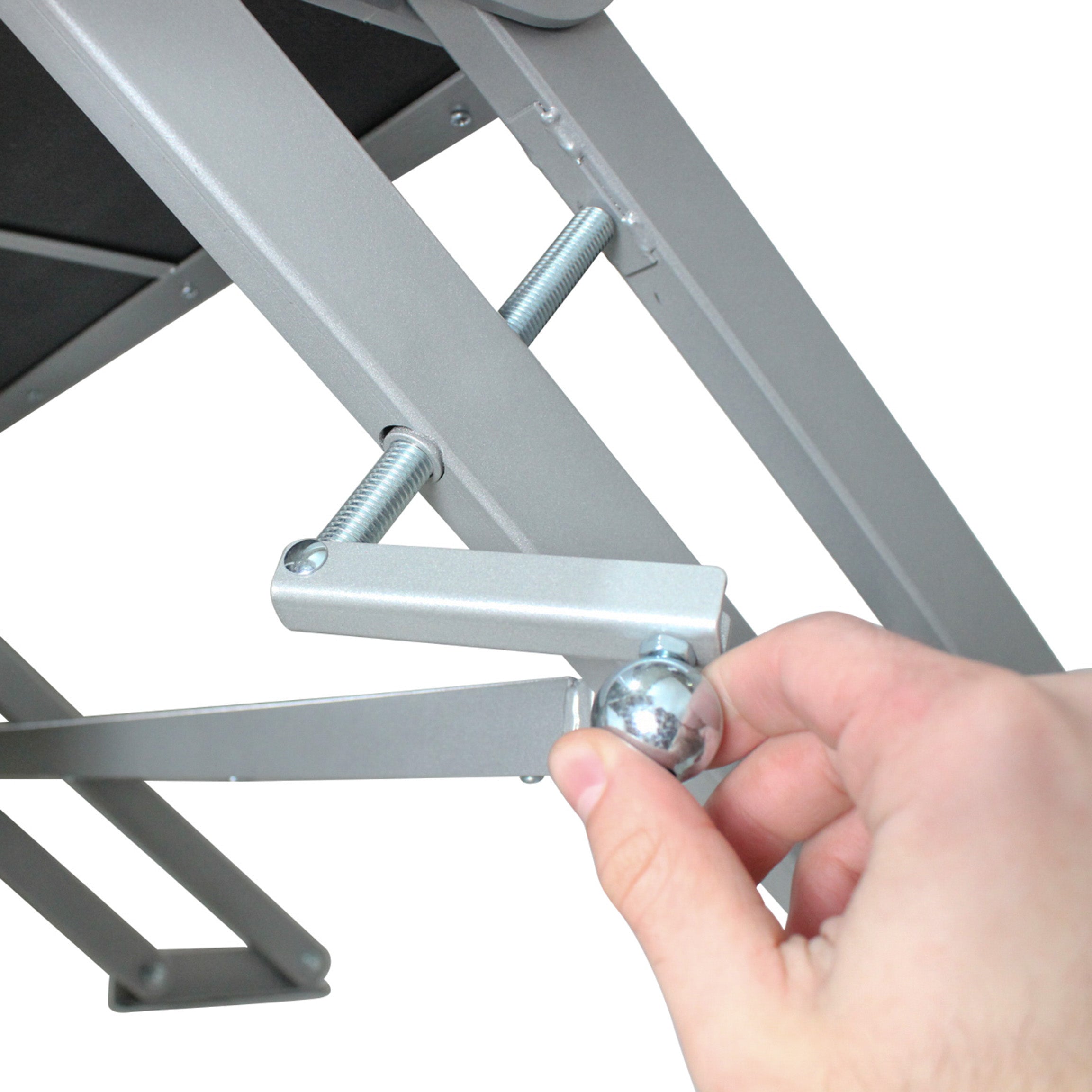 ProX StageQ 2 Step Heavy Duty Foldable Adjustable 14 to 18 Inch