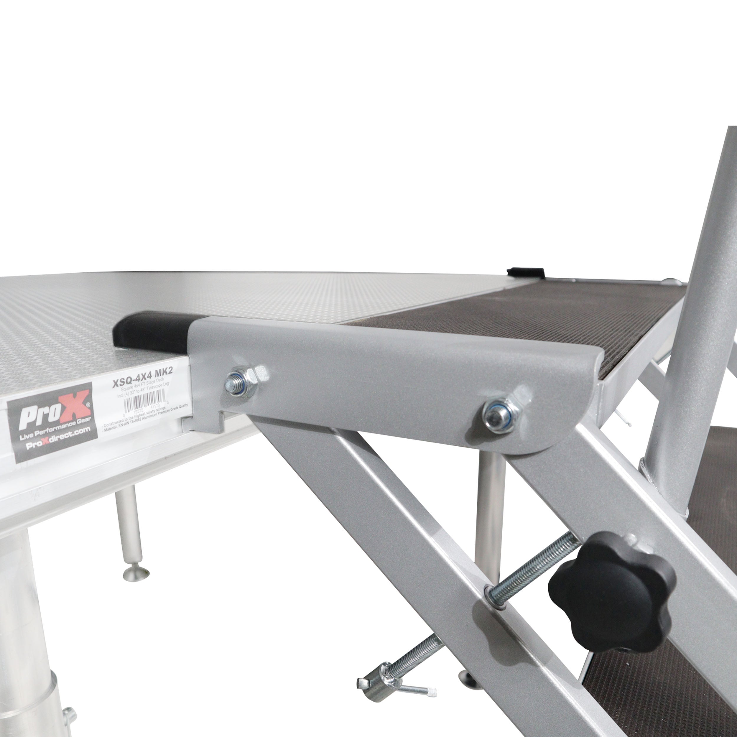 ProX StageQ Heavy Duty Foldable 48 Inch 7-Step Unit