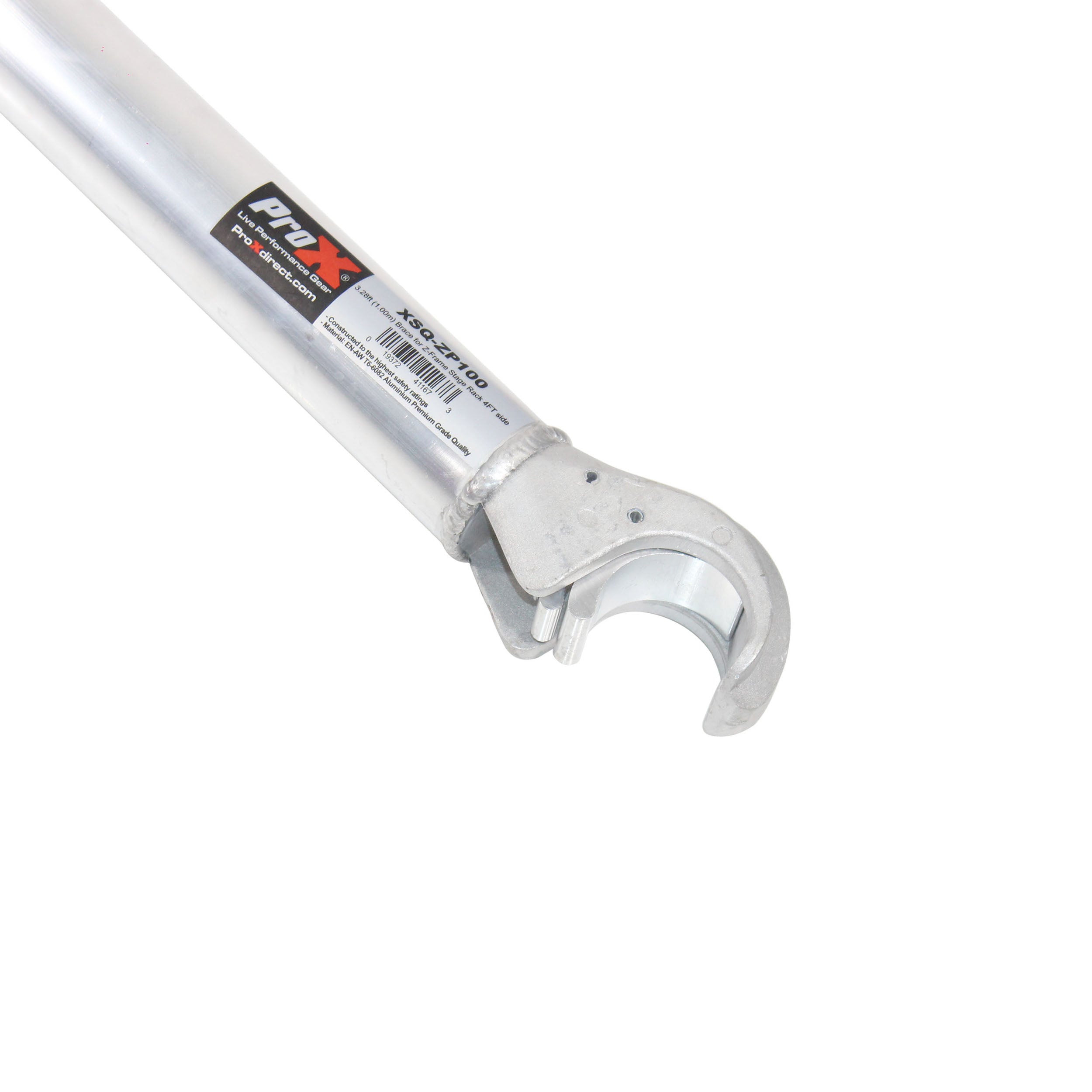 ProX Z Frame 1 Meter Pole W-Clamps for StageQ MK2 Series Stages