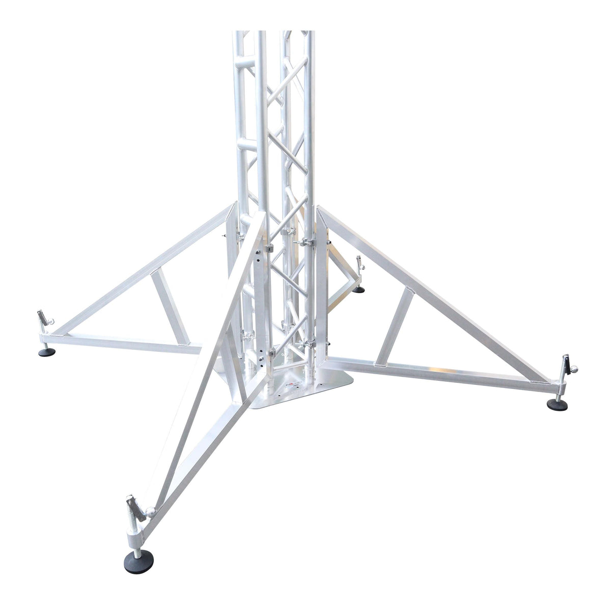ProX Pair of Vertical truss towers outrigger Leg Stabilizers with 2 clamps for F34 and 12" Bolted Truss 2" Pipe Diameter.
