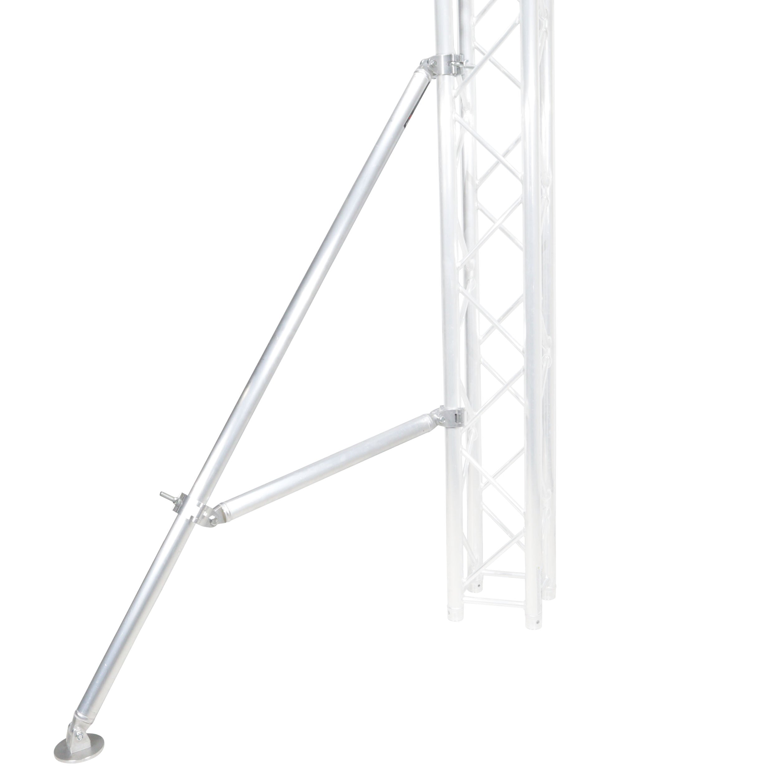 ProX Truss Post Outrigger Brace and Lower Support Bar with Hinged Rubber Feet