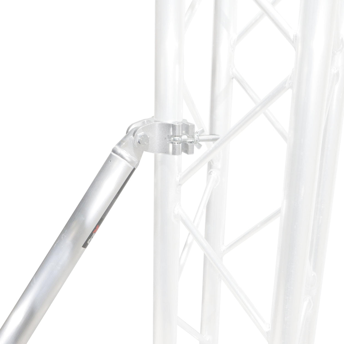 ProX Truss Post Outrigger Brace and Lower Support Bar with Hinged Rubber Feet.