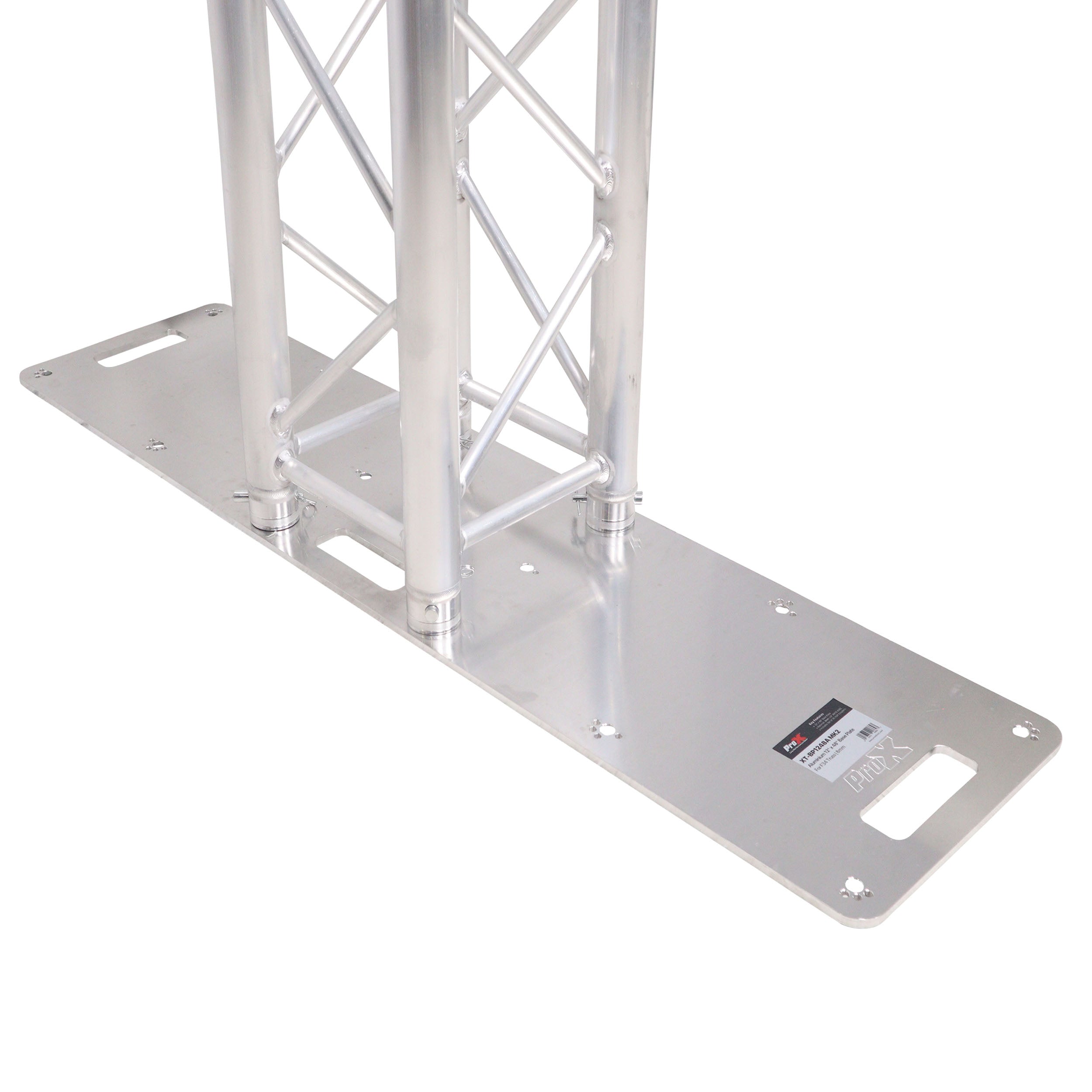 ProX 12" X 48" (1′ X 4′) Aluminum Base Plate for F34 Truss for Goal Post systems 8mm