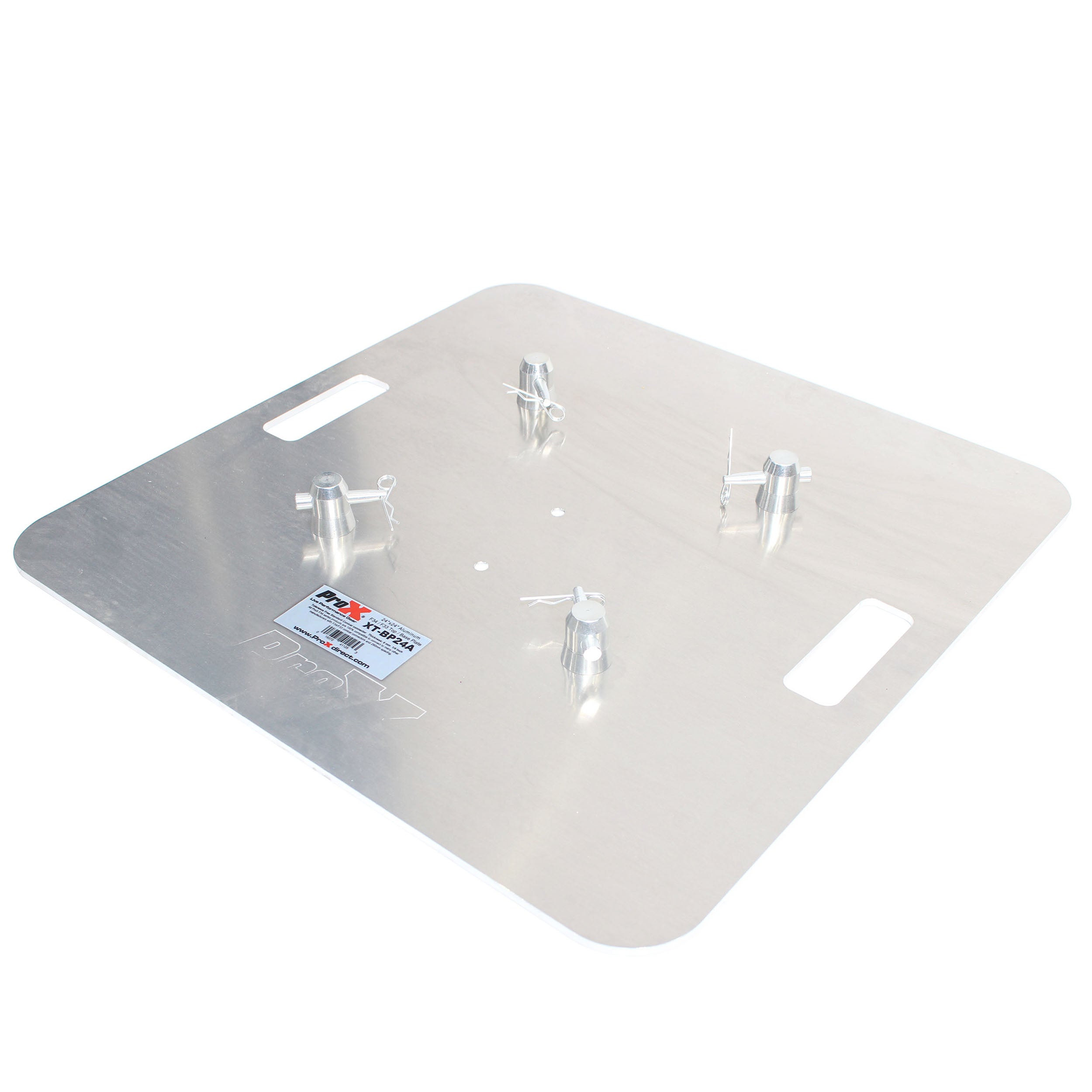 ProX 24" Aluminum 6mm Truss Base Plate for F34 F32 F31 Conical Square Truss with Connectors