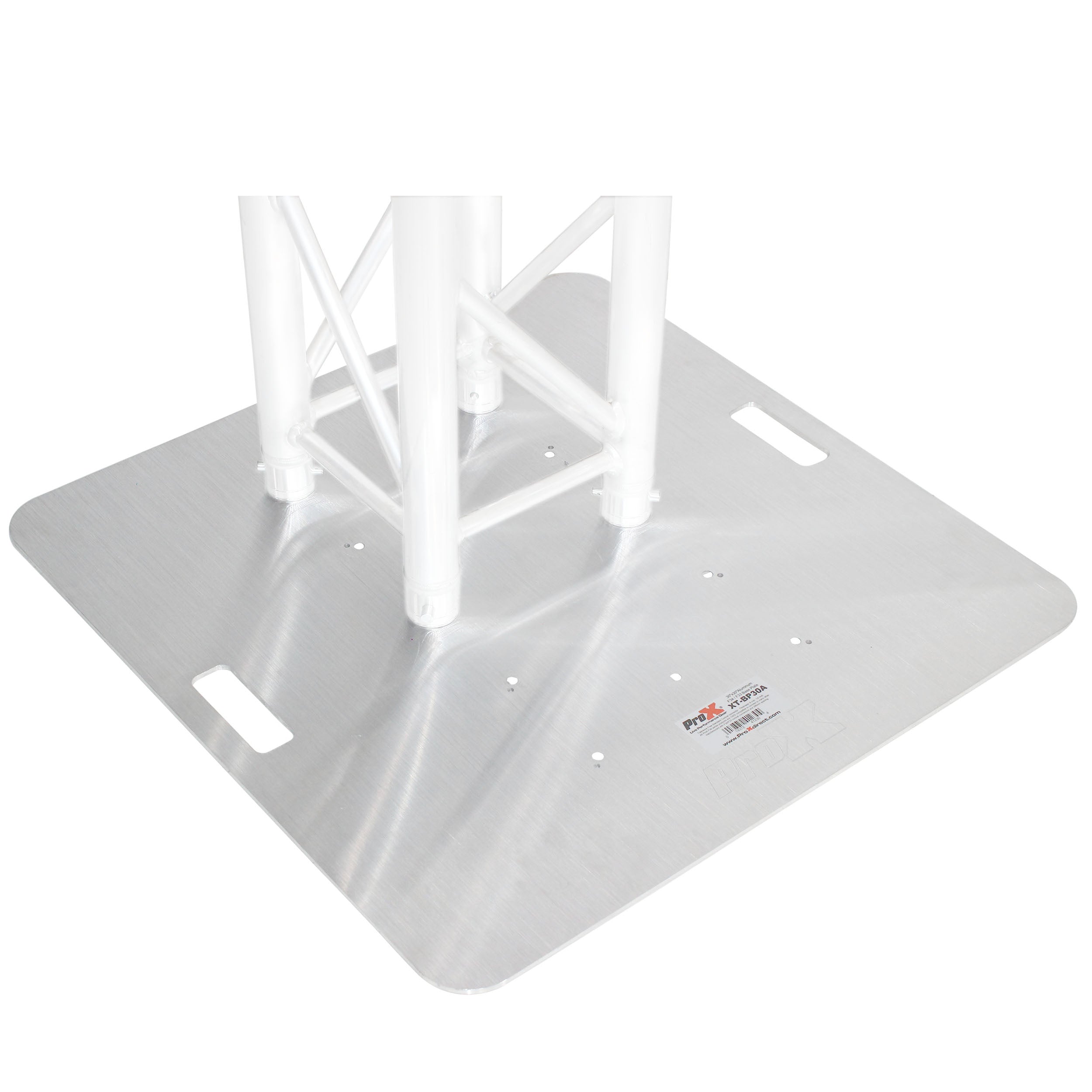 ProX K-Truss 6.56 Lightweight Square Truss Totem Full Package Includes White Scrim, Top Plate and Base Plate