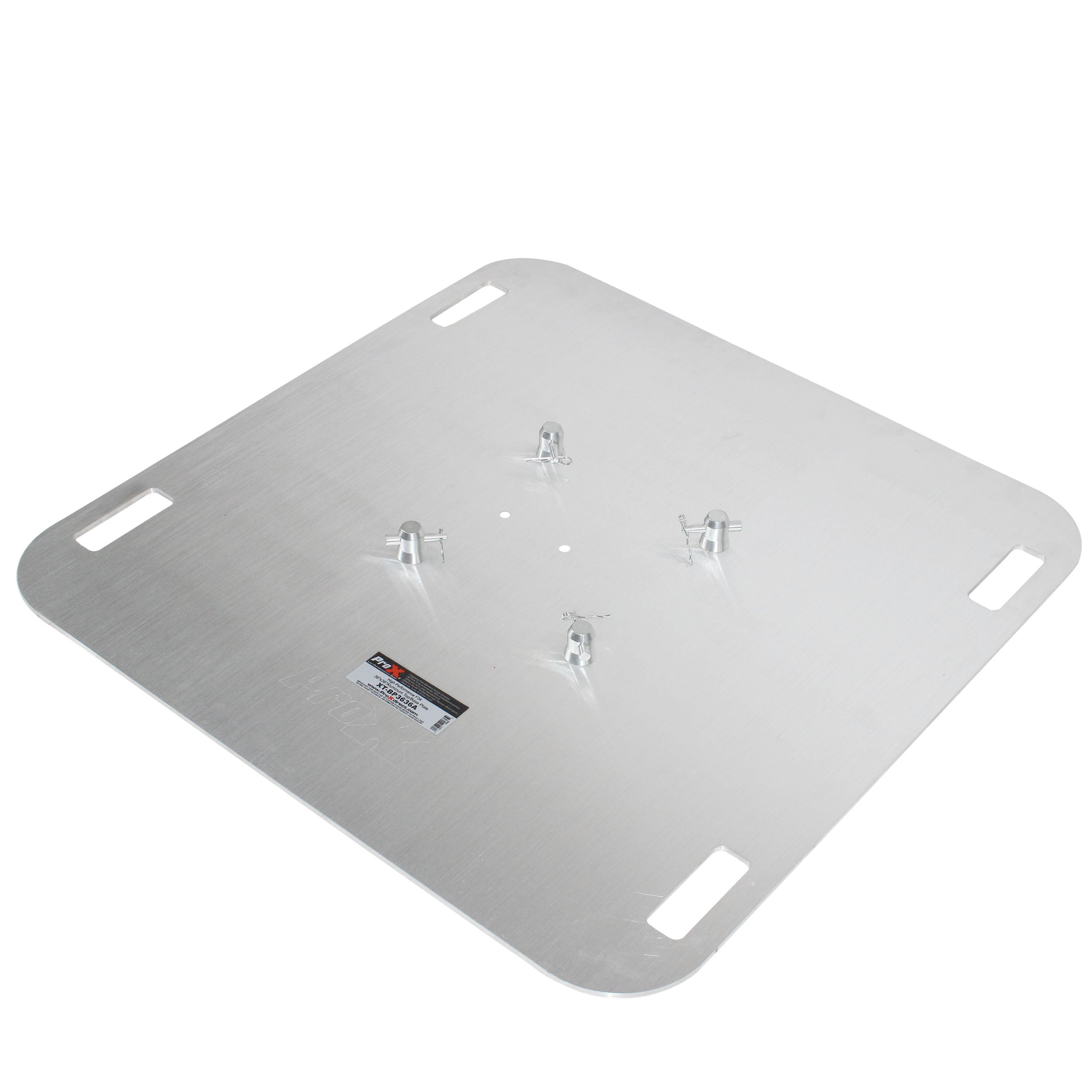 ProX 36" Aluminum 8mm Truss Base Plate for F34 F32 F31 Conical Square Truss with Connectors