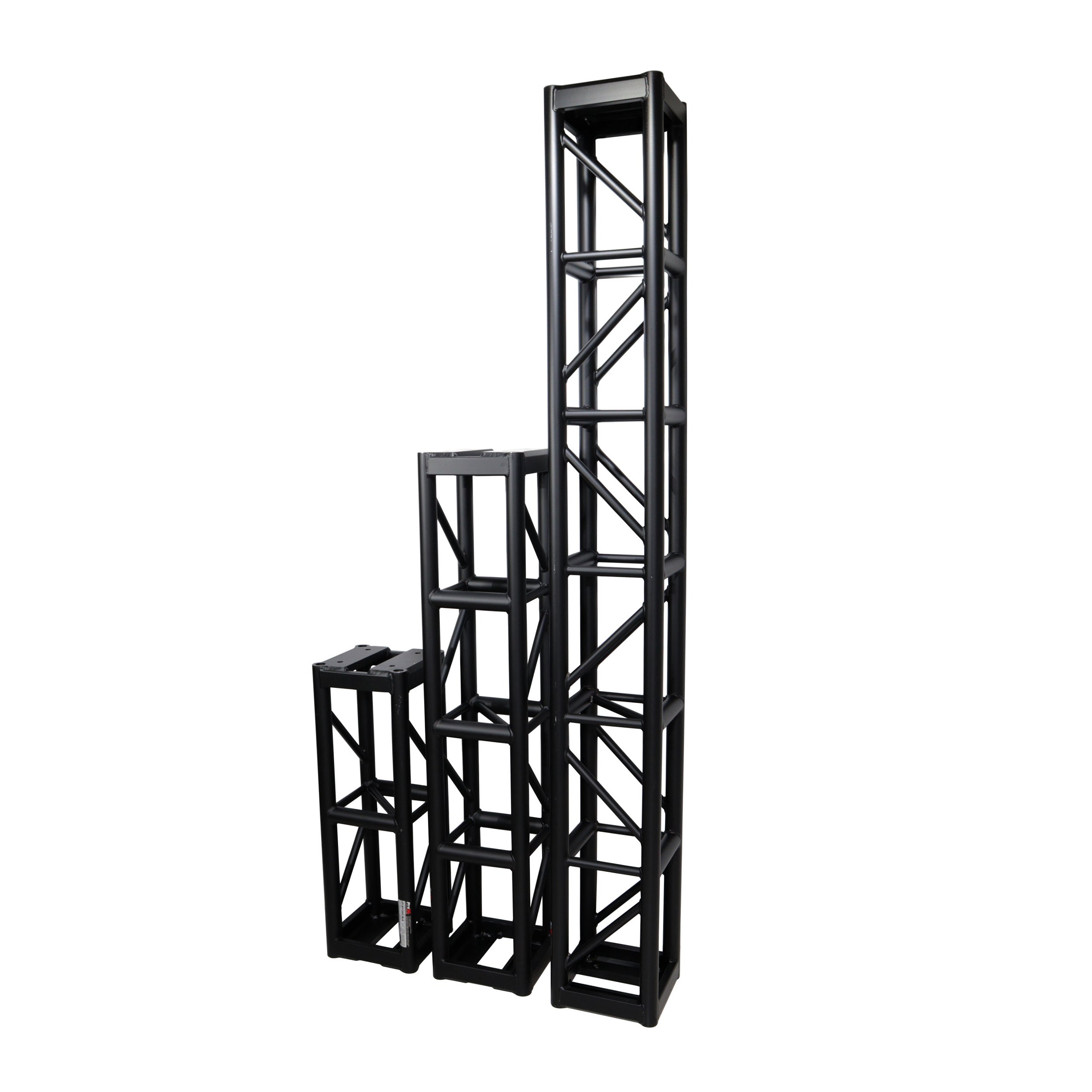 ProX 2 Ft. BoltX Black Bolted 12 Inch Professional Box Truss Segment | 3mm Wall – Black Finish