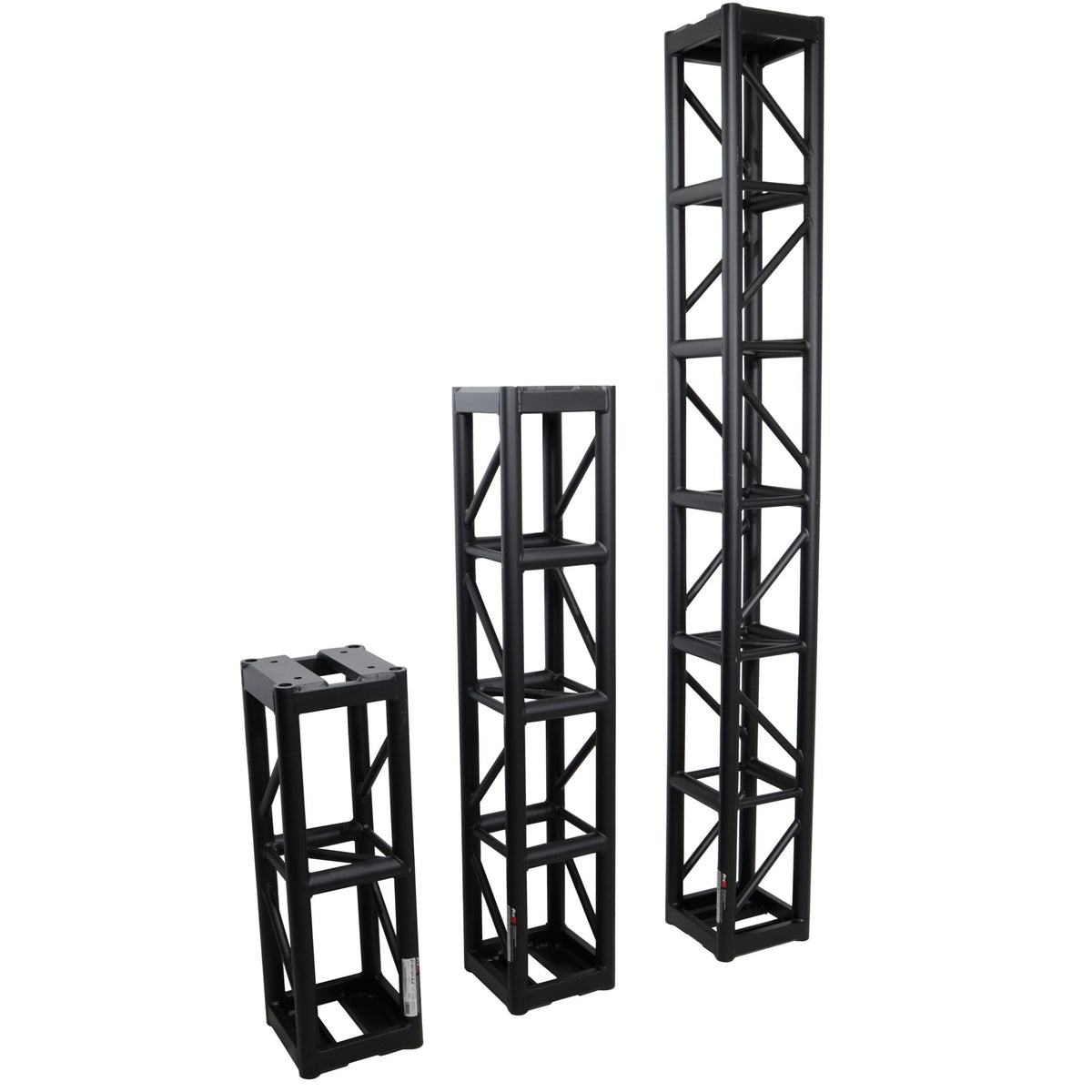 ProX 5 Ft. BoltX Black Bolted 12 Inch Professional Box Truss Segment | 3mm Wall – Black Finish.