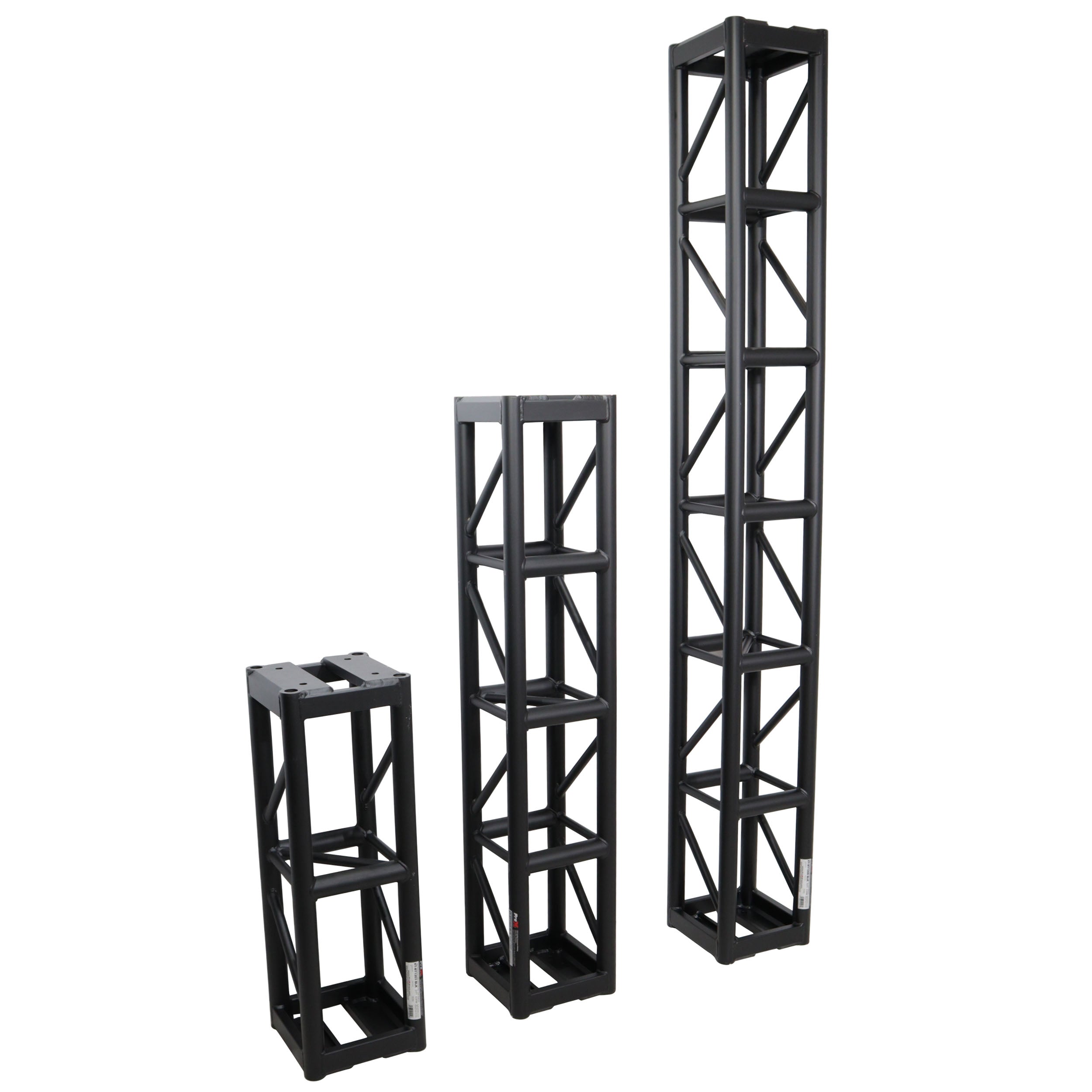 ProX 3 Ft. BoltX Black Bolted 12 Inch Professional Box Truss Segment | 3mm Wall – Black Finish